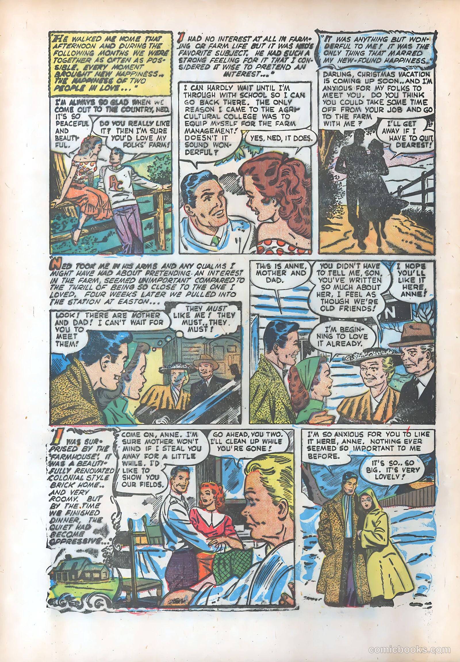 Pictorial Romances #11 — page 4 of 36