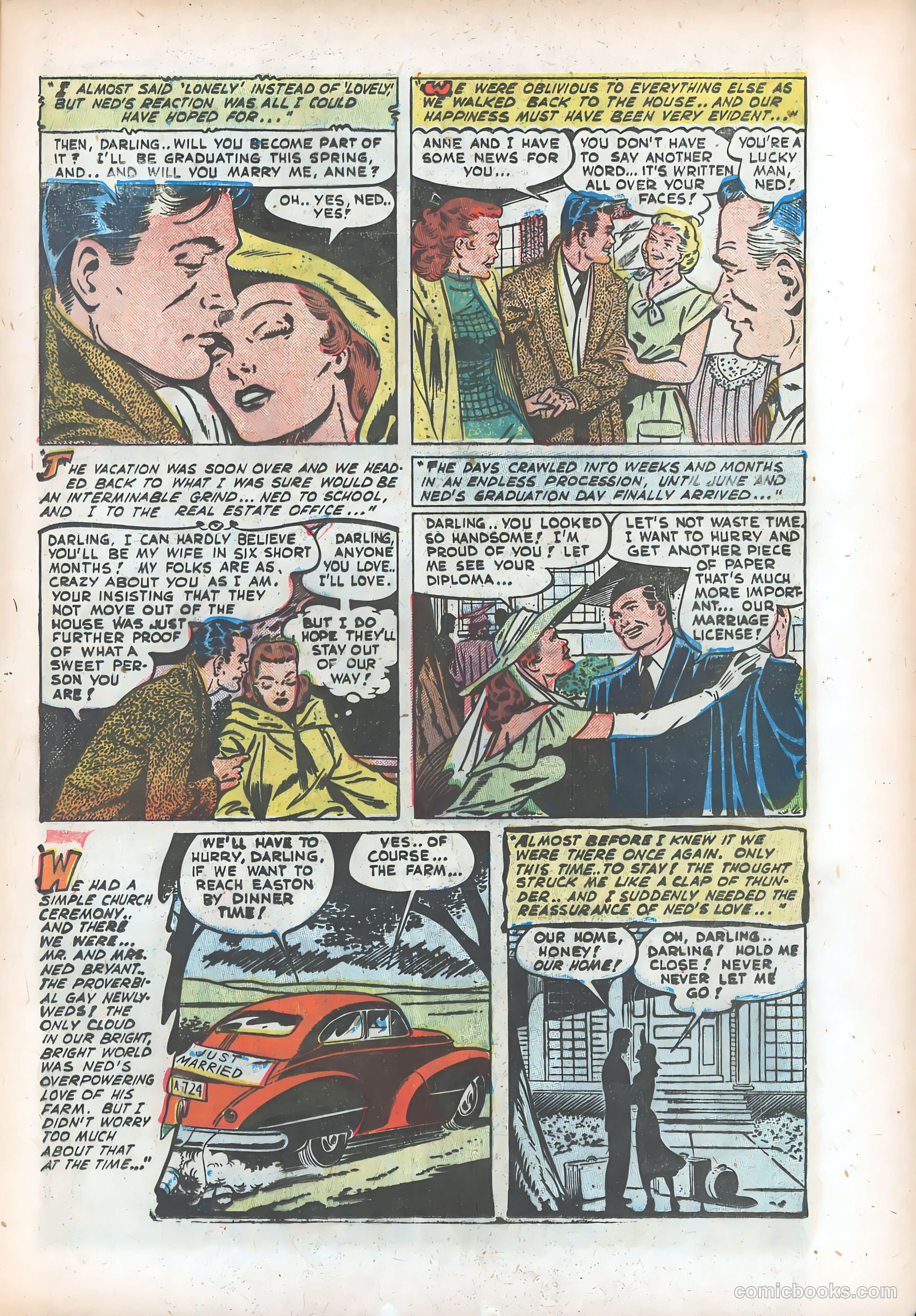 Pictorial Romances #11 — page 5 of 36