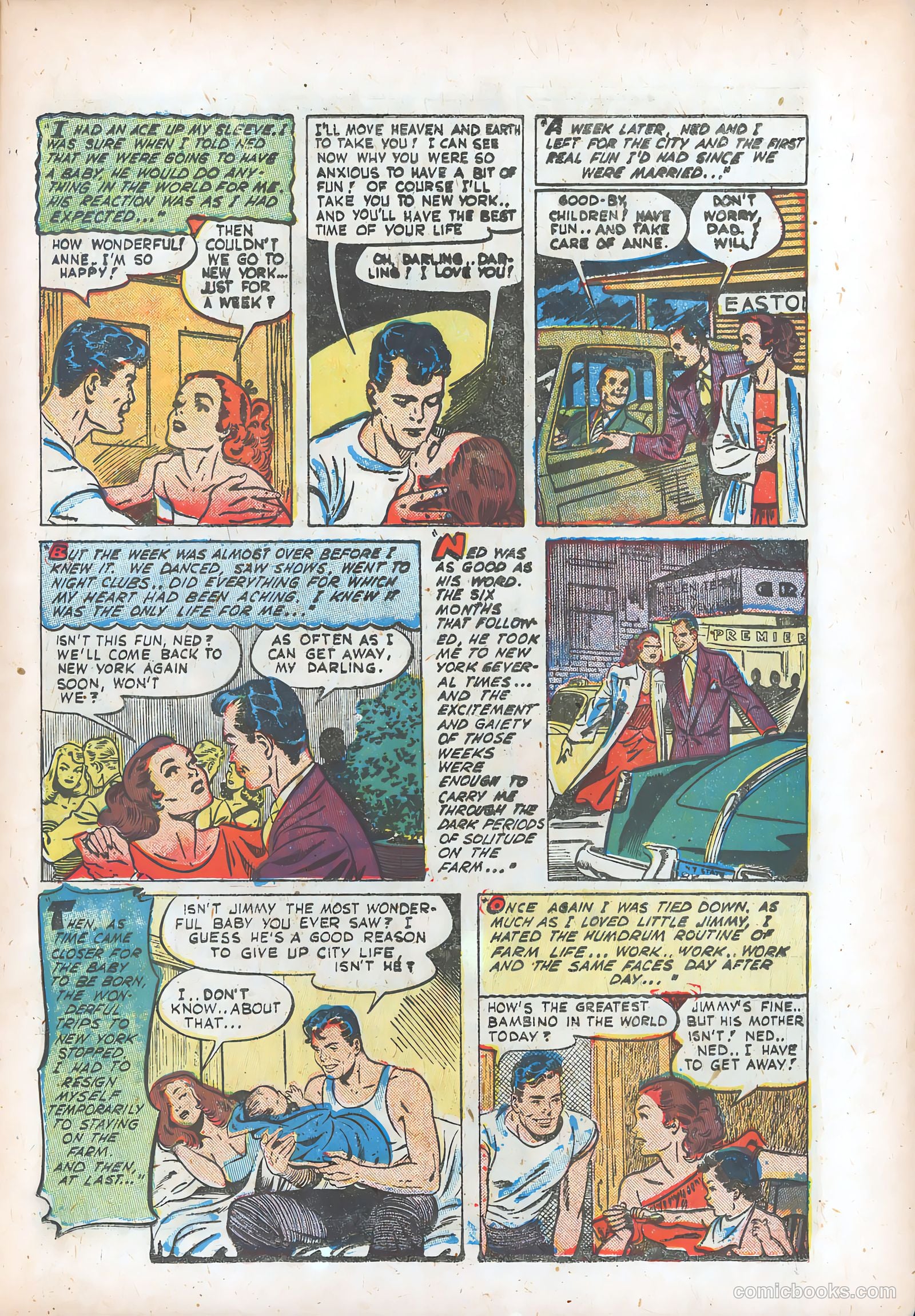 Pictorial Romances #11 — page 7 of 36