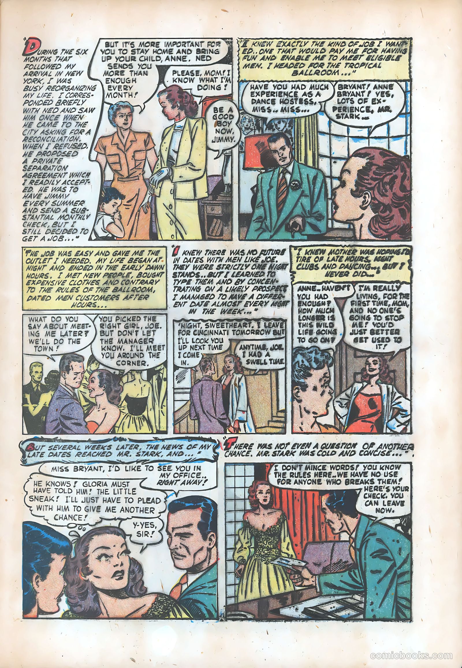Pictorial Romances #11 — page 9 of 36
