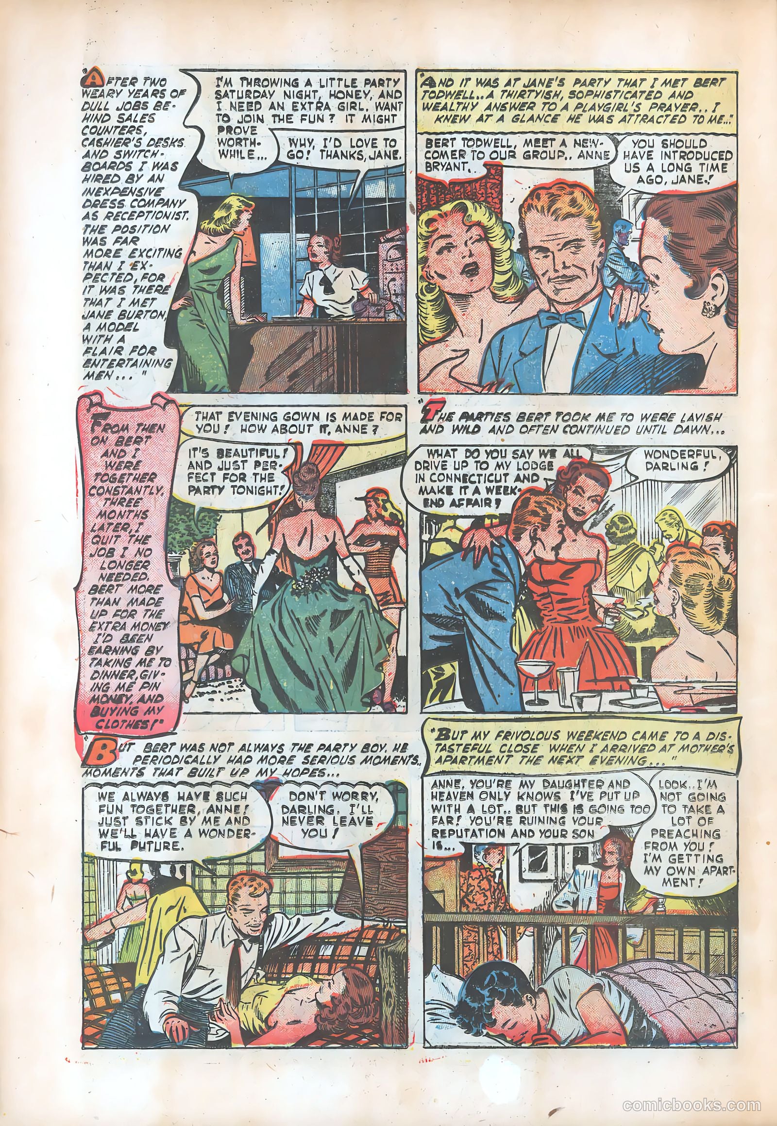Pictorial Romances #11 — page 10 of 36