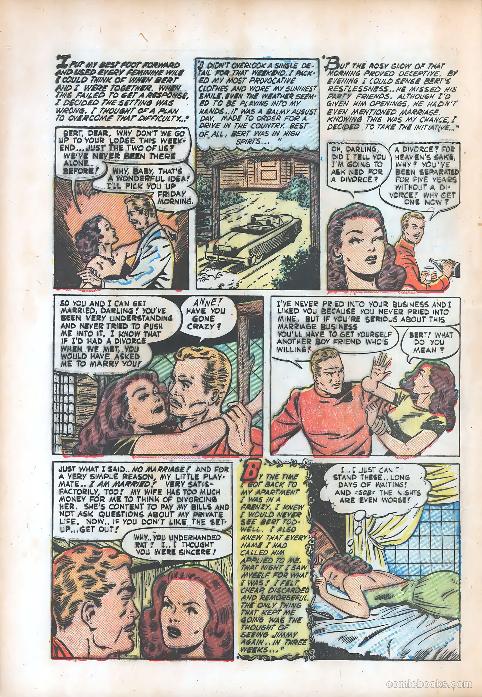 Pictorial Romances #11 — page 12 of 36