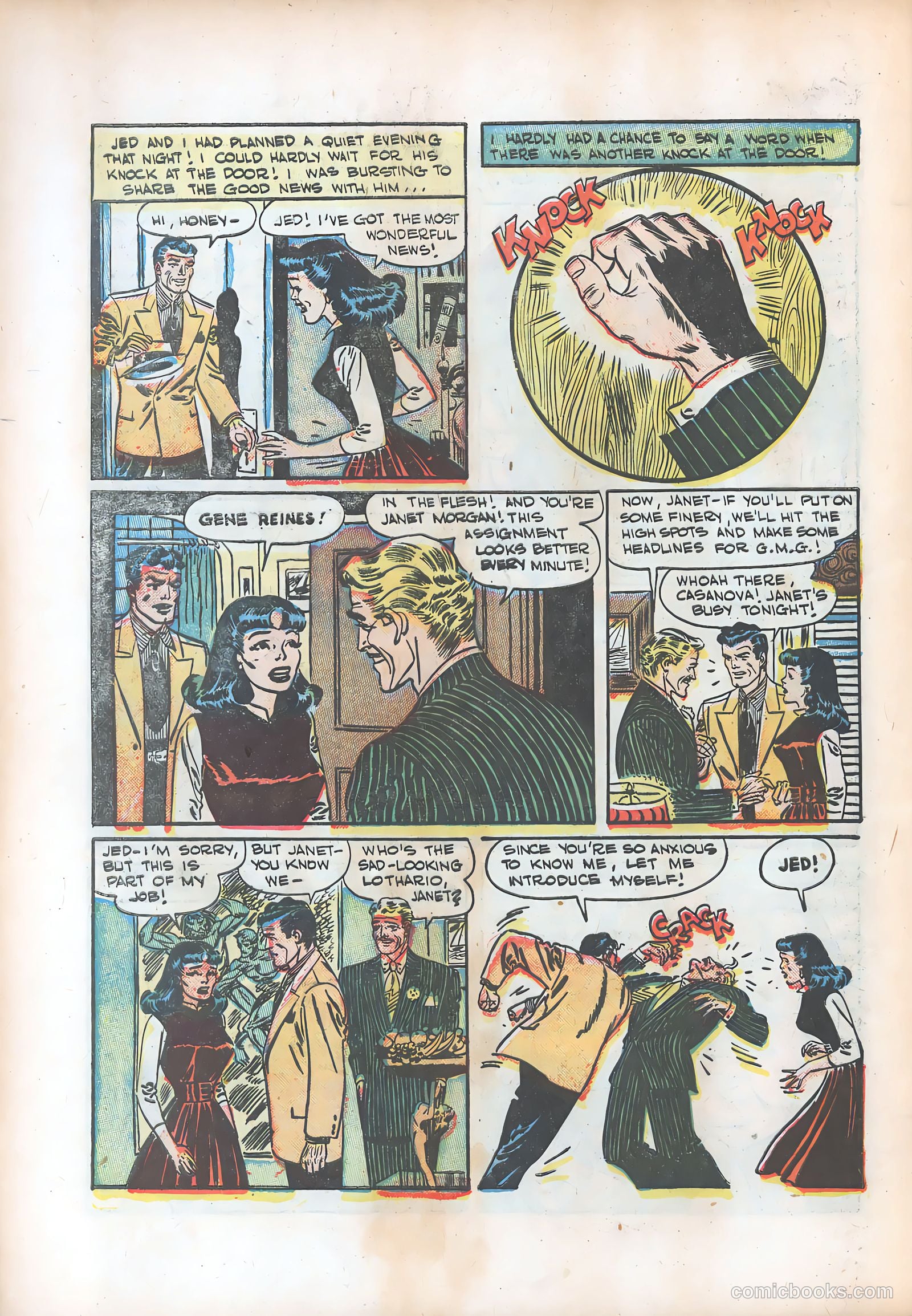Pictorial Romances #11 — page 18 of 36