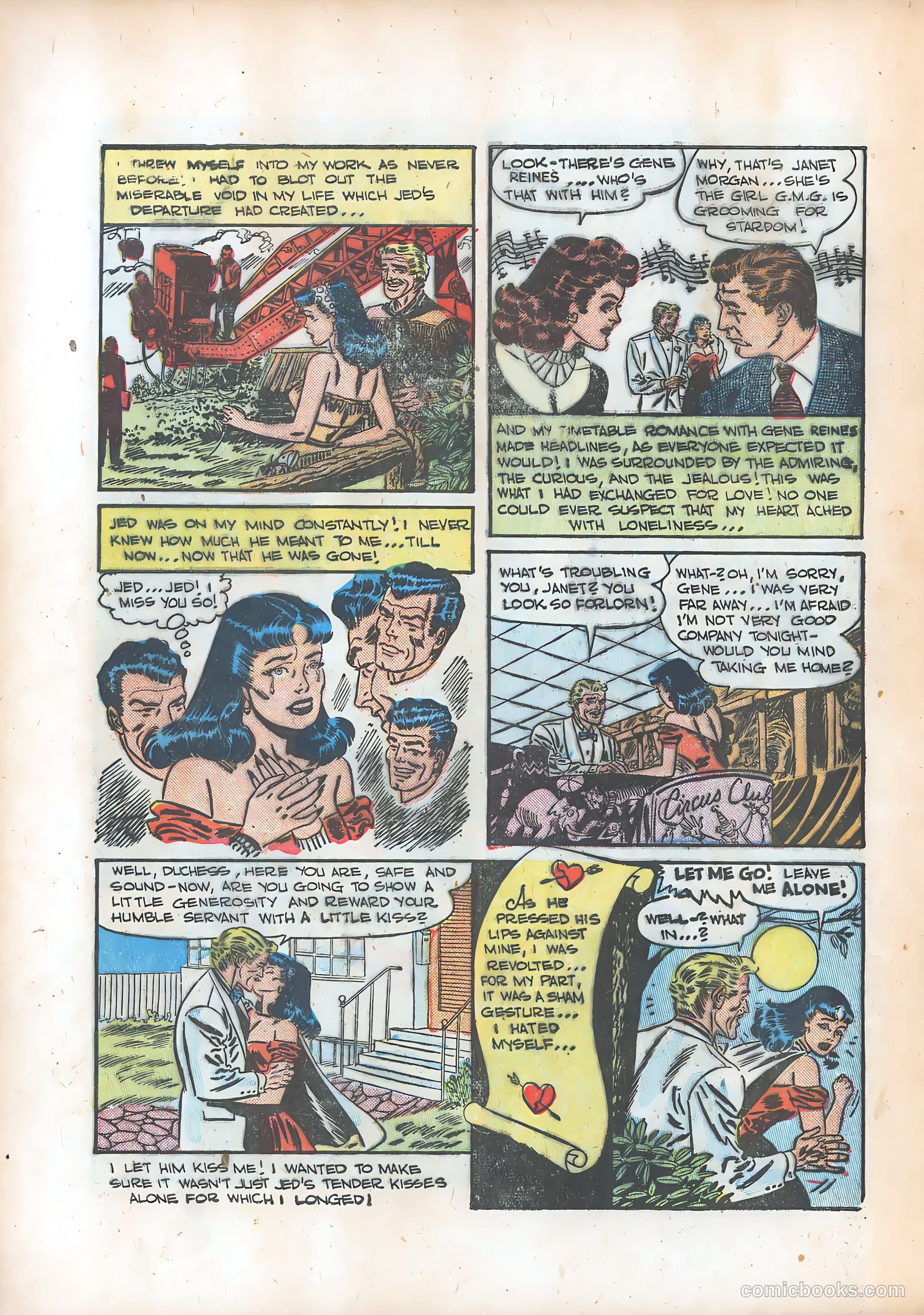Pictorial Romances #11 — page 20 of 36