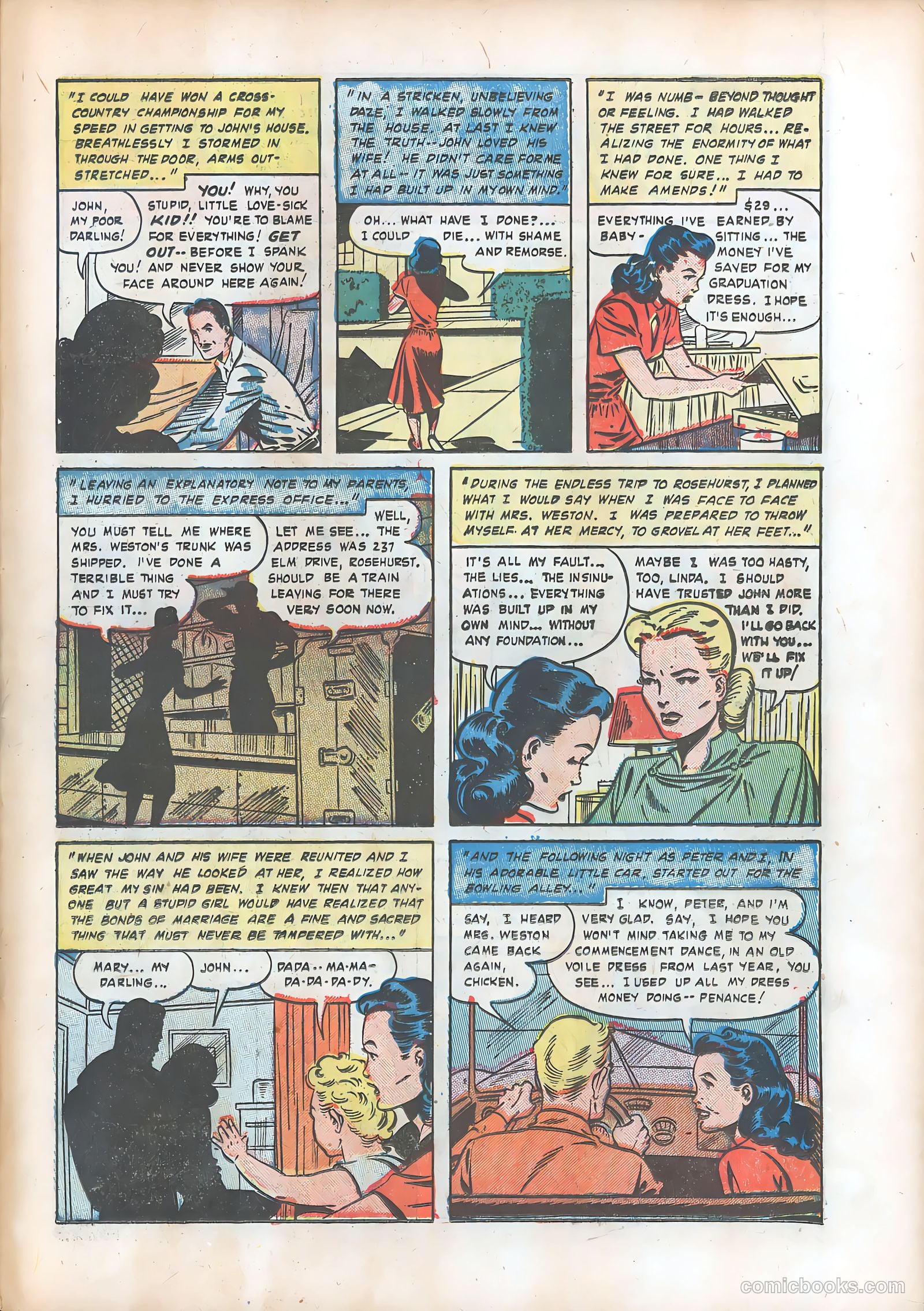 Pictorial Romances #11 — page 27 of 36
