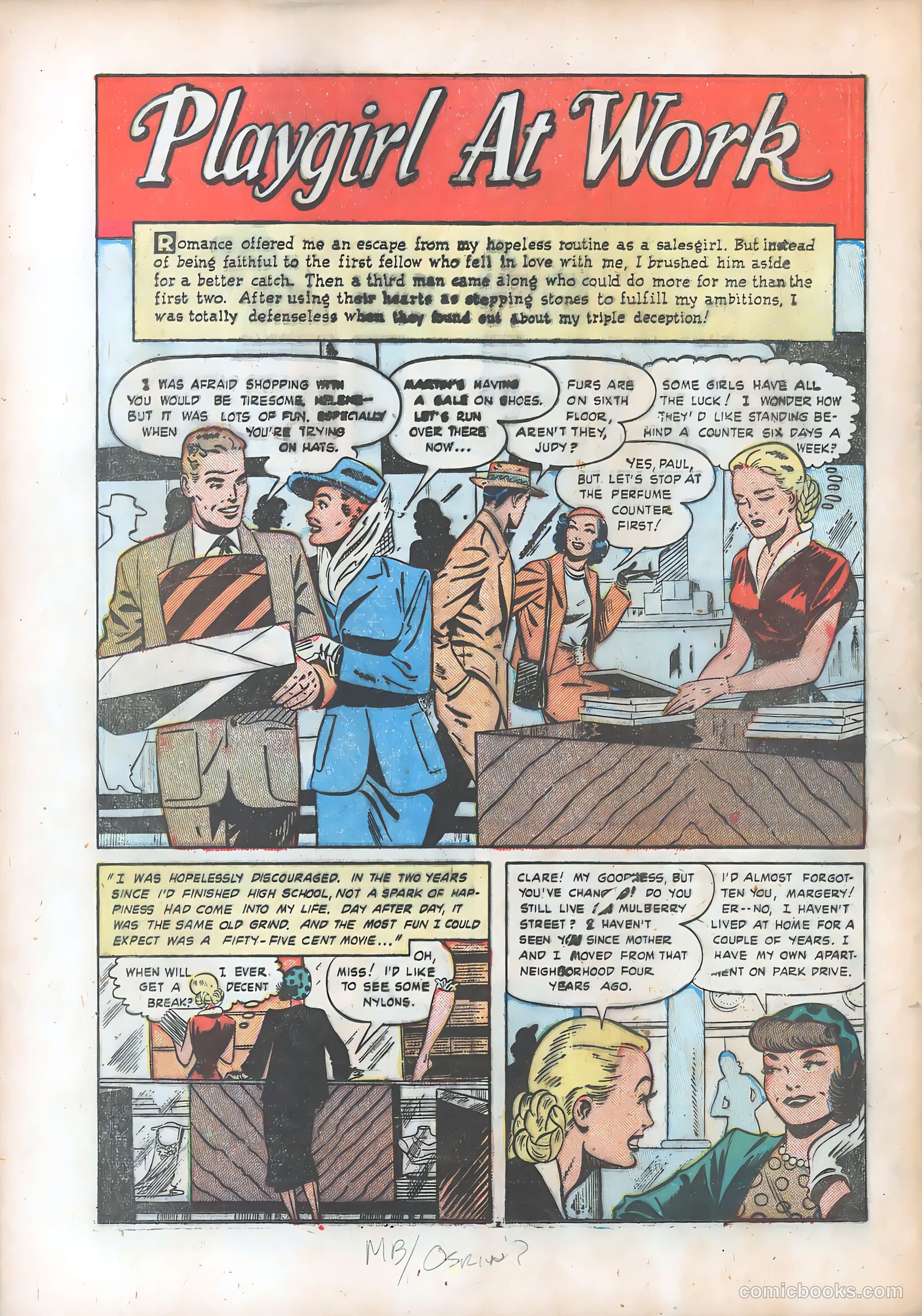Pictorial Romances #11 — page 28 of 36