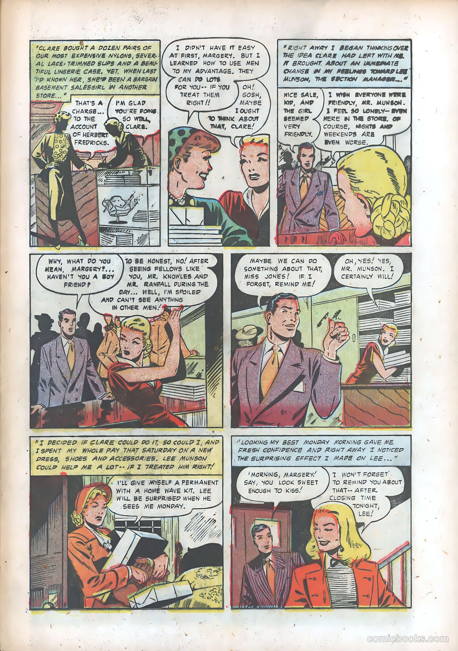 Pictorial Romances #11 — page 29 of 36