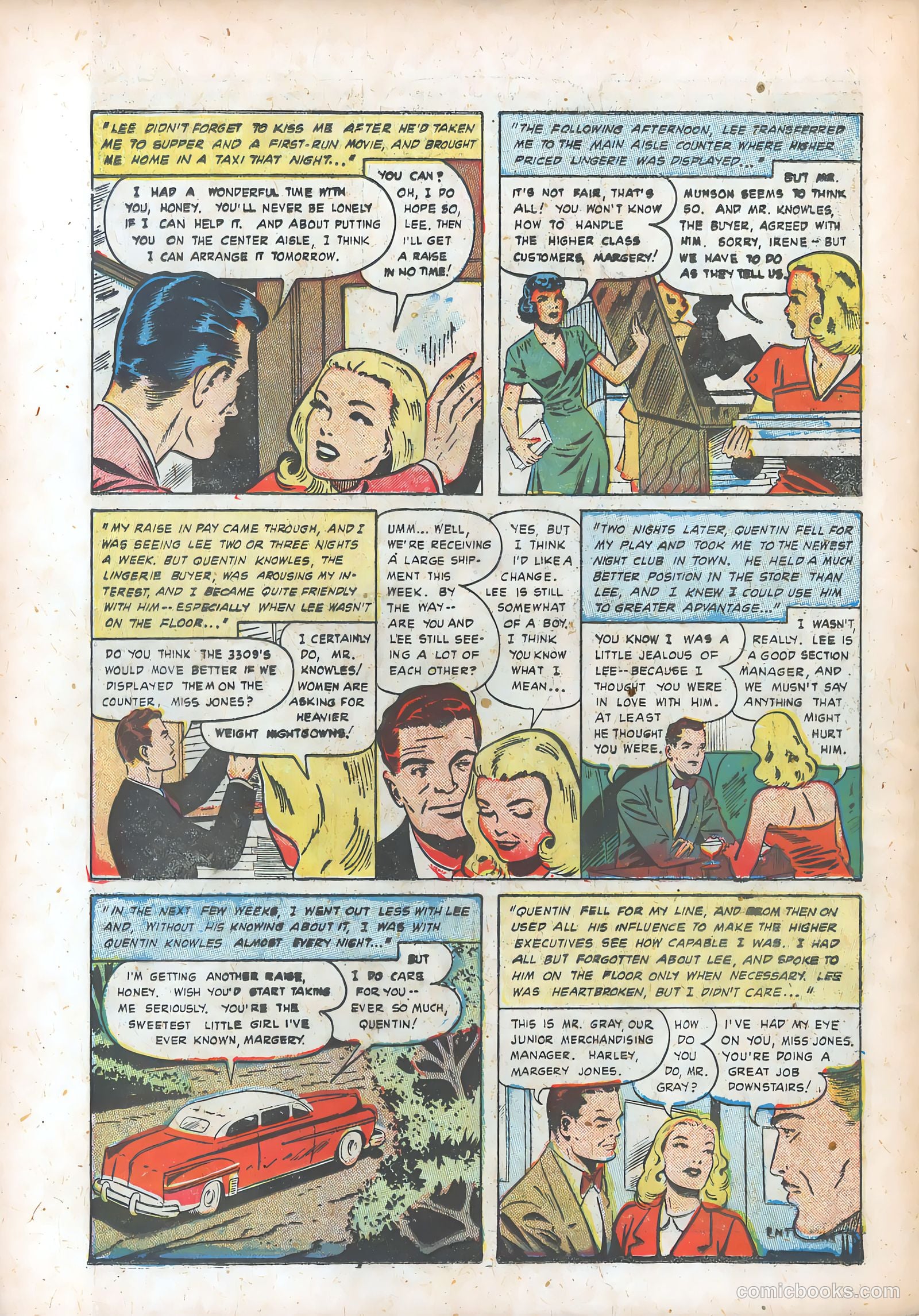 Pictorial Romances #11 — page 30 of 36