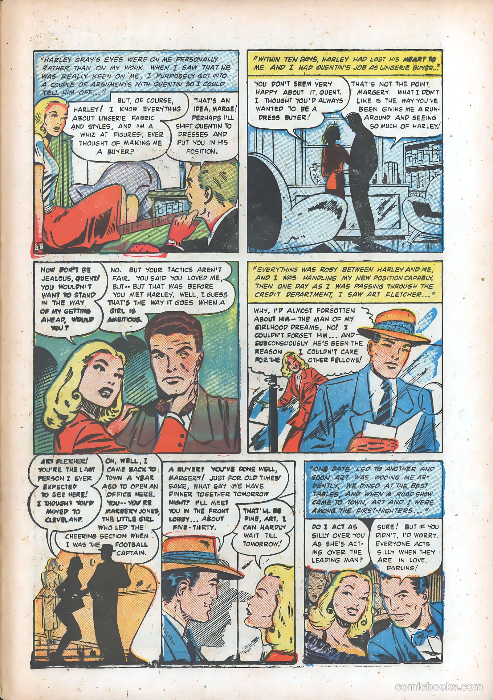 Pictorial Romances #11 — page 31 of 36