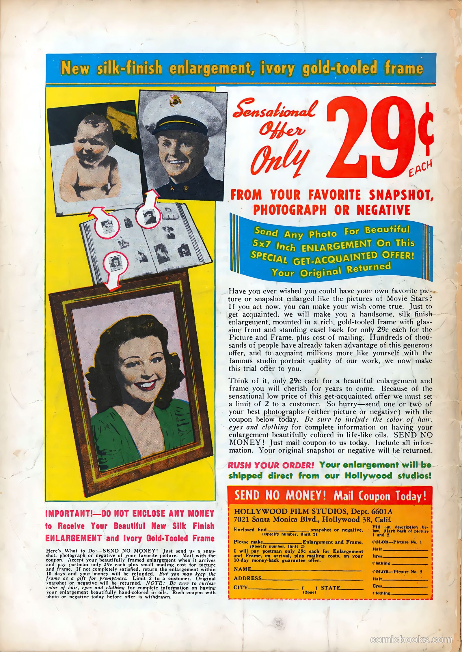 Pictorial Romances #11 — page 36 of 36