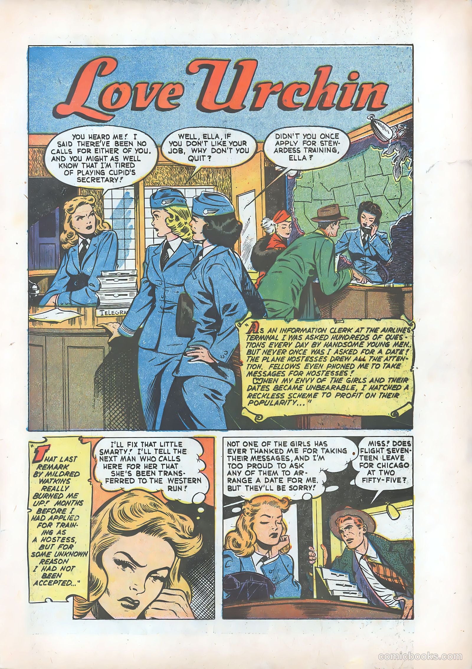 Pictorial Romances #12 — page 3 of 36