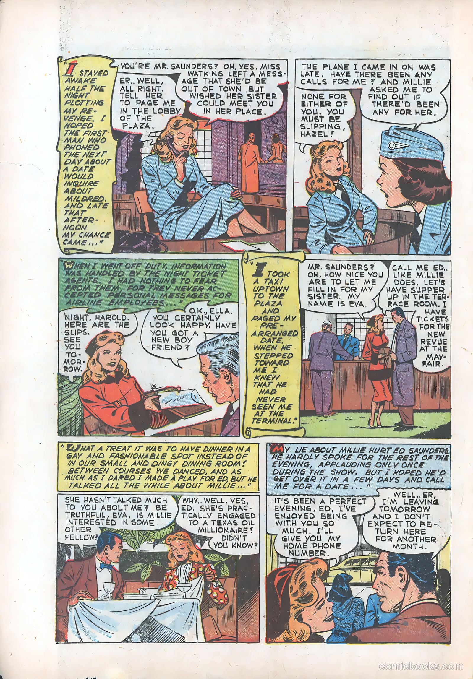 Pictorial Romances #12 — page 4 of 36