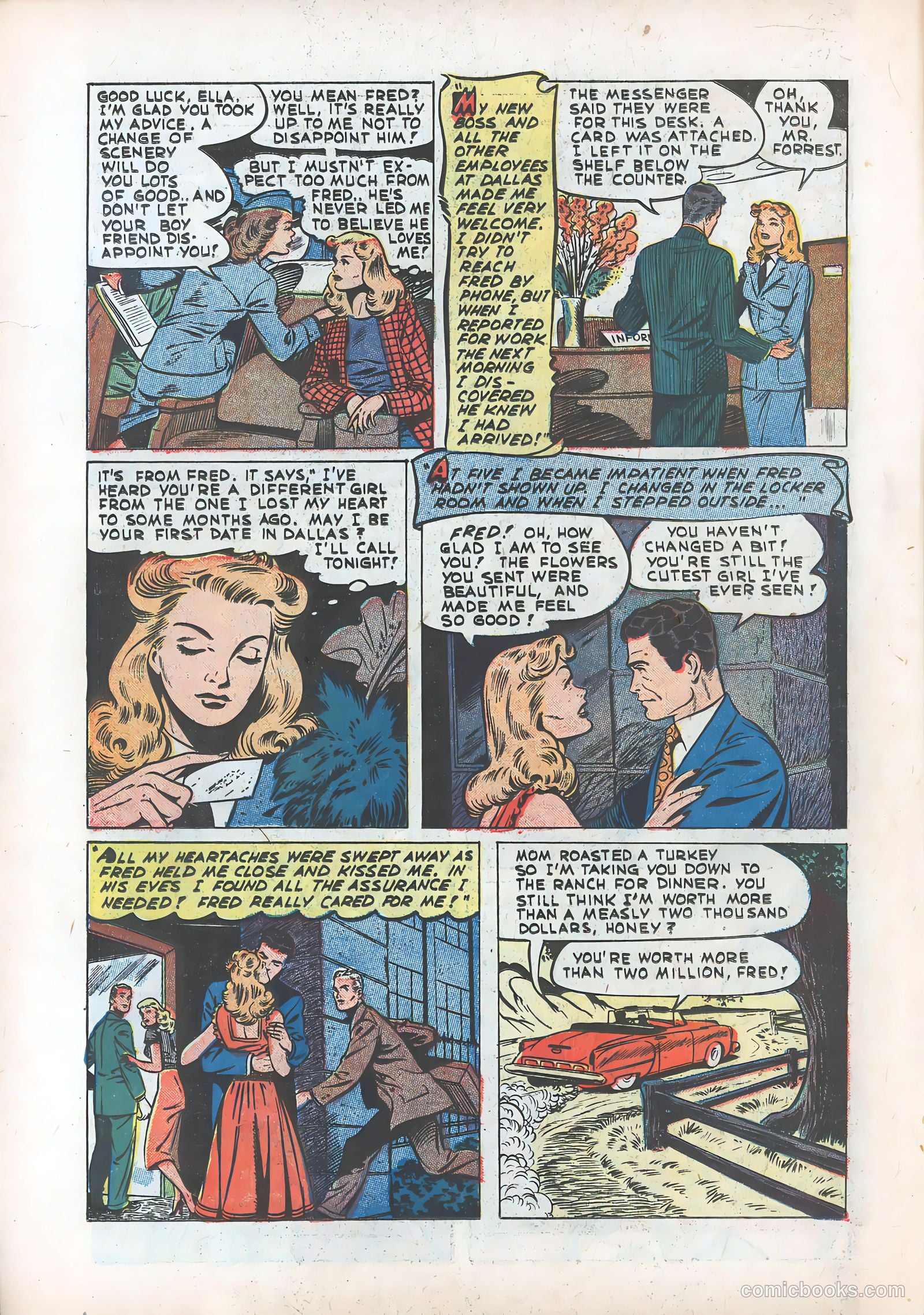 Pictorial Romances #12 — page 10 of 36