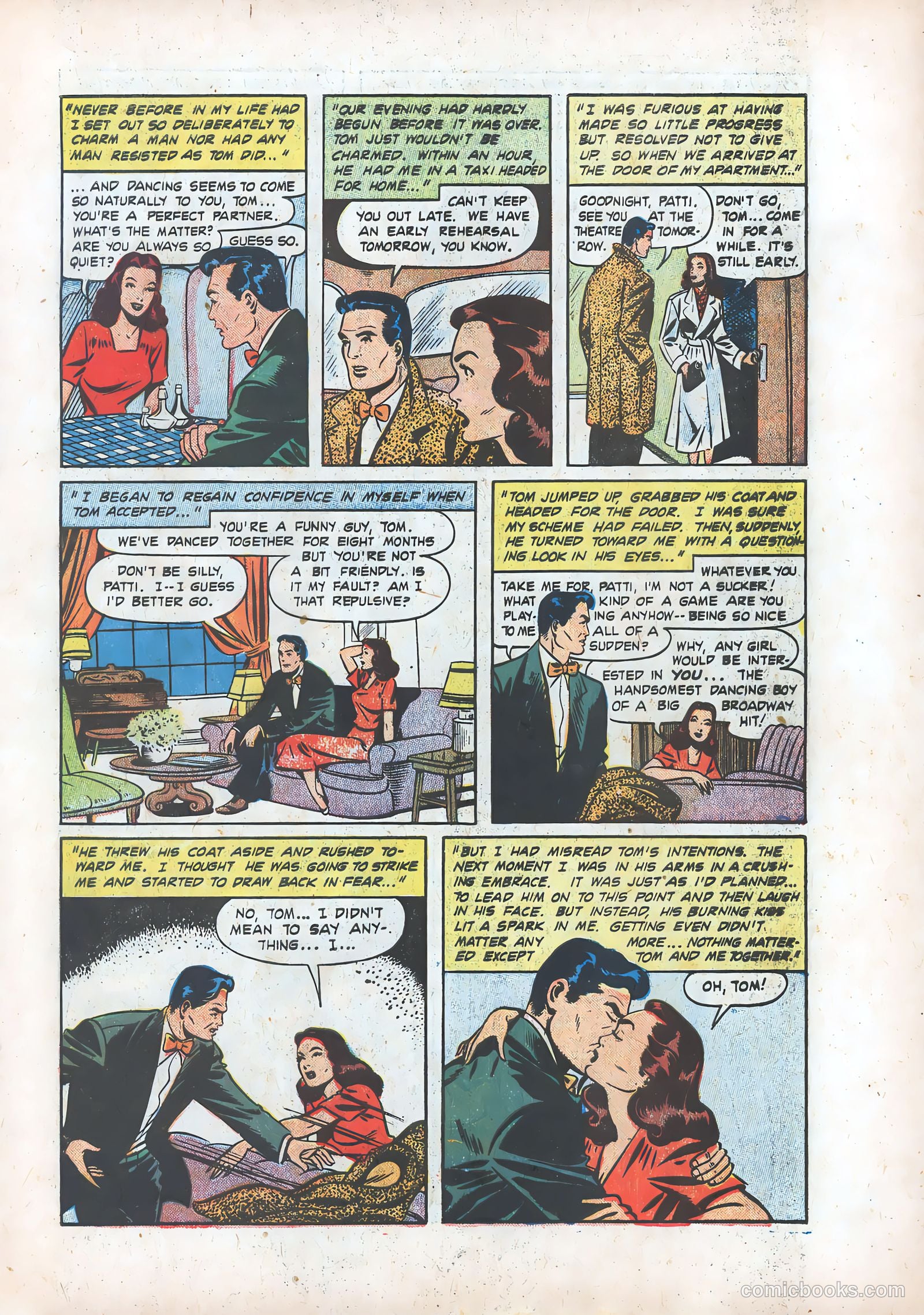 Pictorial Romances #12 — page 13 of 36