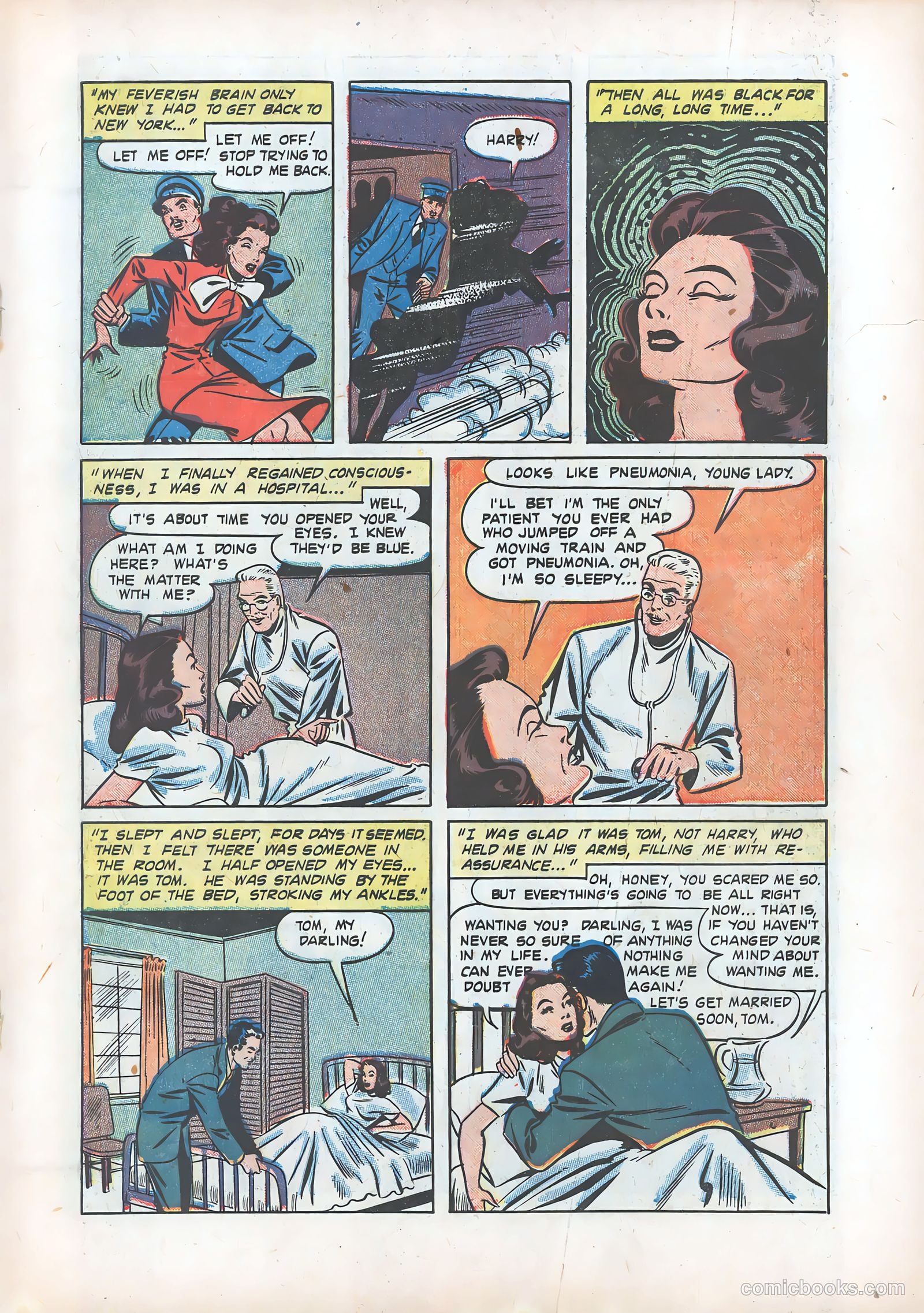 Pictorial Romances #12 — page 19 of 36