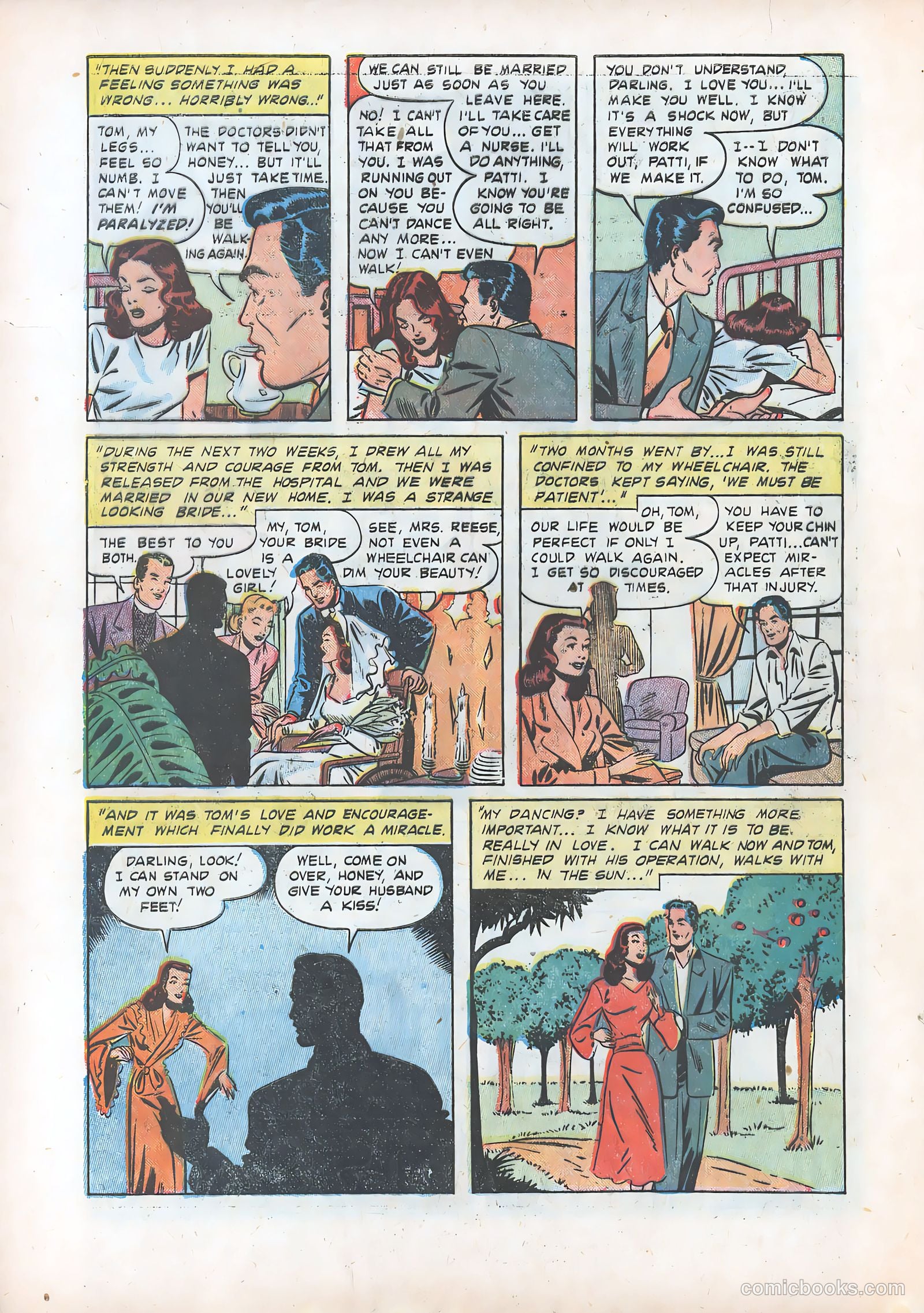 Pictorial Romances #12 — page 20 of 36