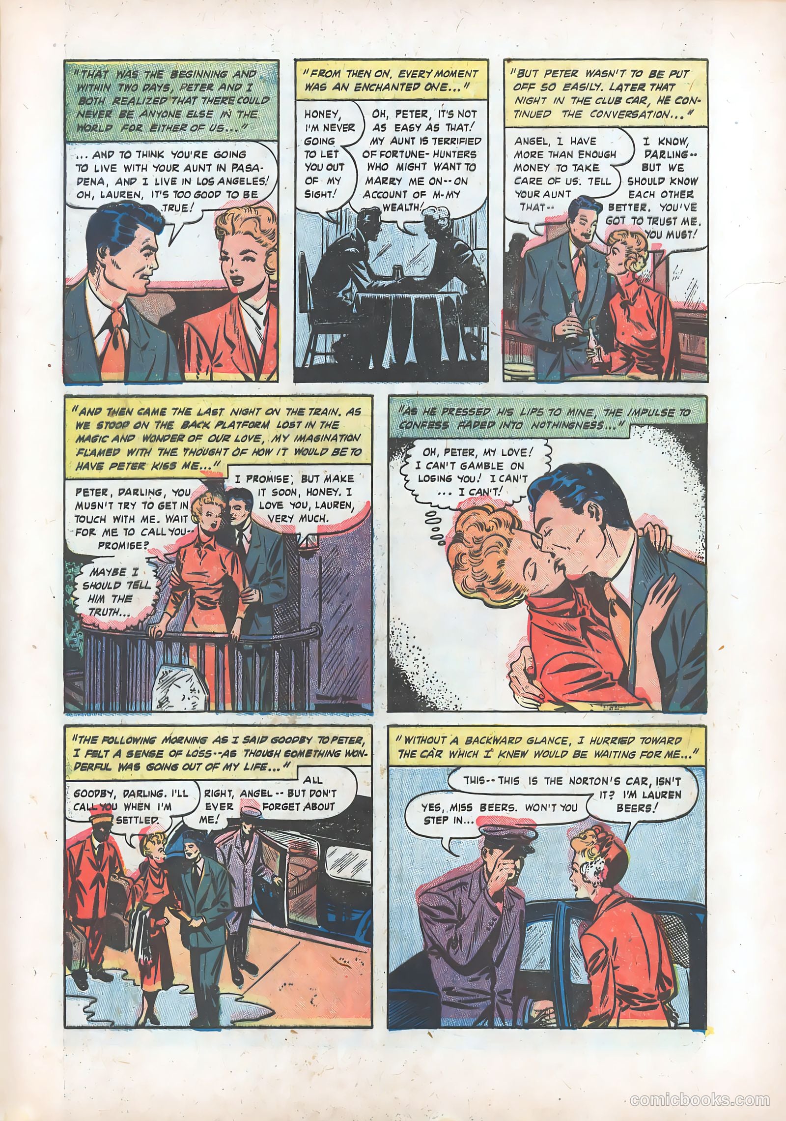 Pictorial Romances #12 — page 23 of 36