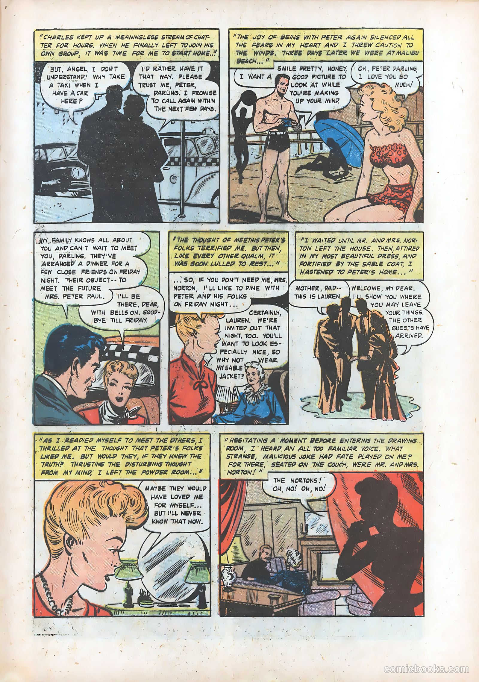 Pictorial Romances #12 — page 25 of 36