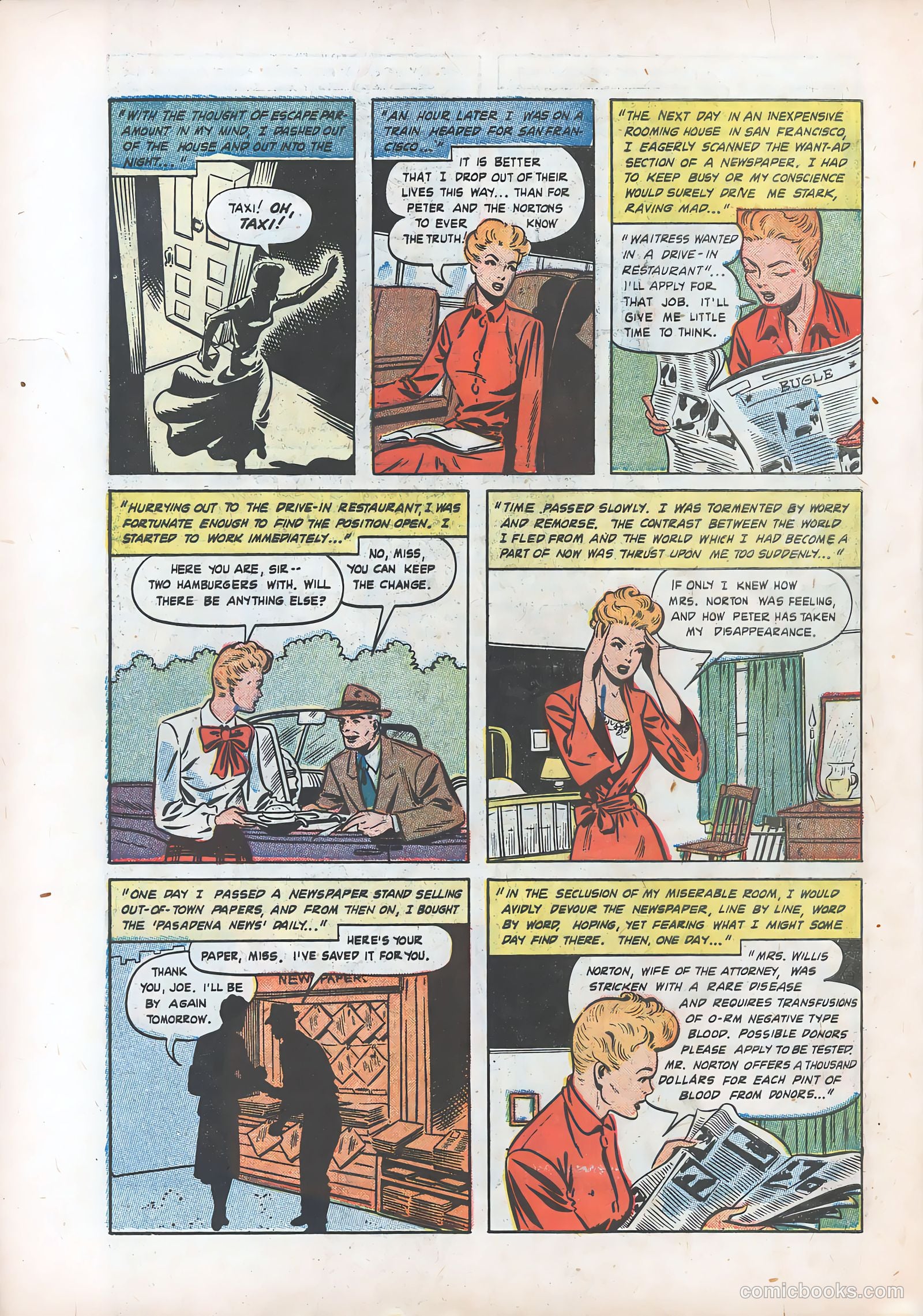 Pictorial Romances #12 — page 26 of 36