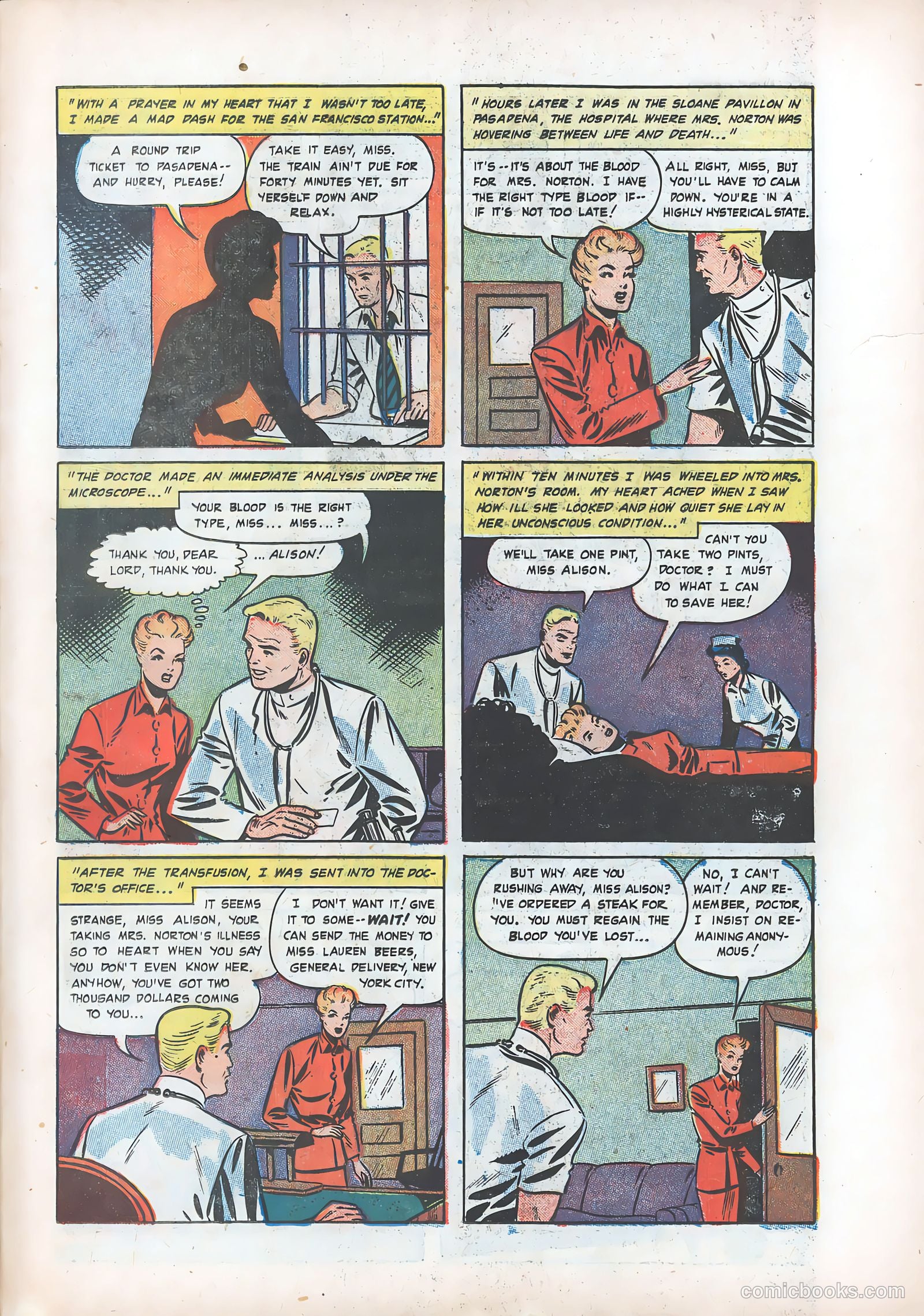 Pictorial Romances #12 — page 27 of 36
