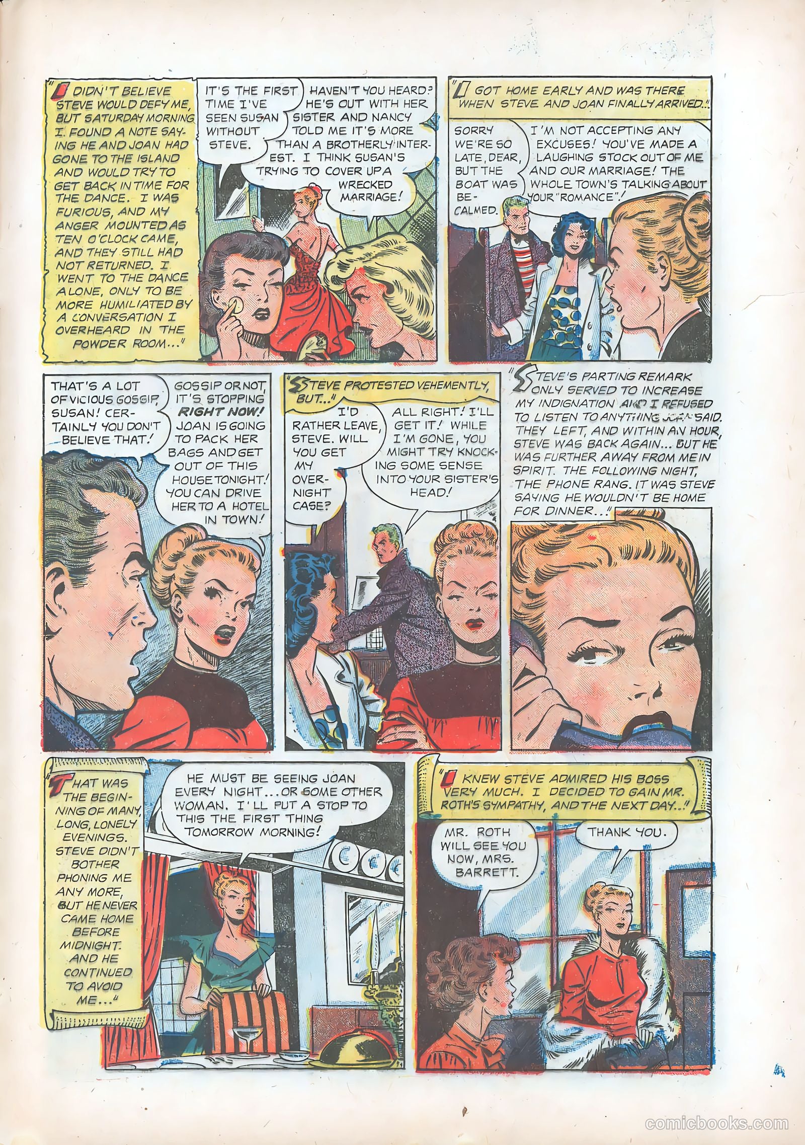 Pictorial Romances #12 — page 31 of 36
