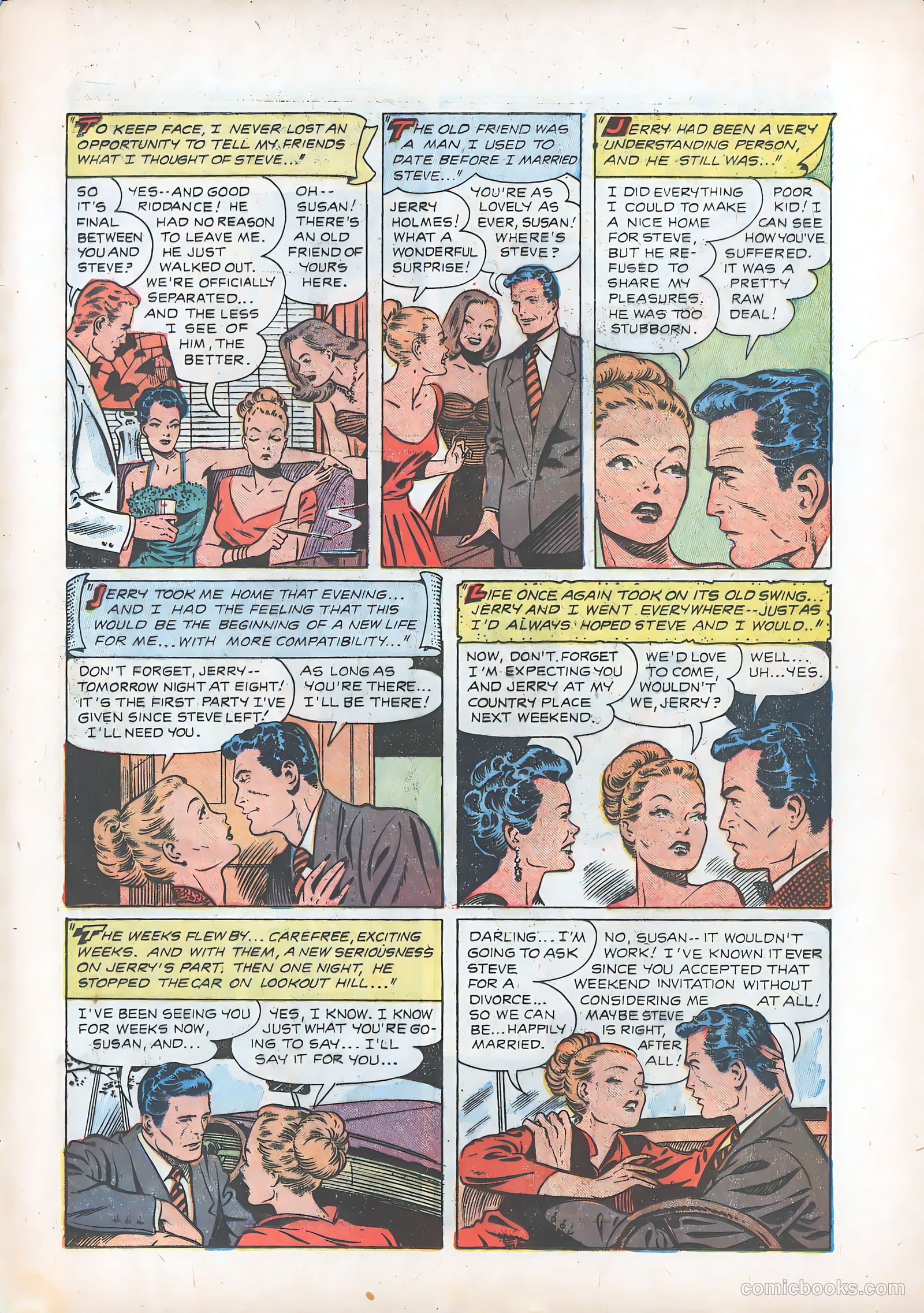 Pictorial Romances #12 — page 33 of 36