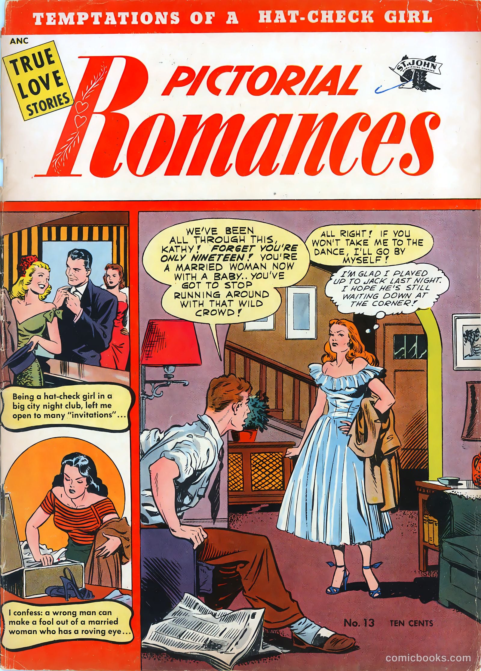 Pictorial Romances #13 — page 1 of 36