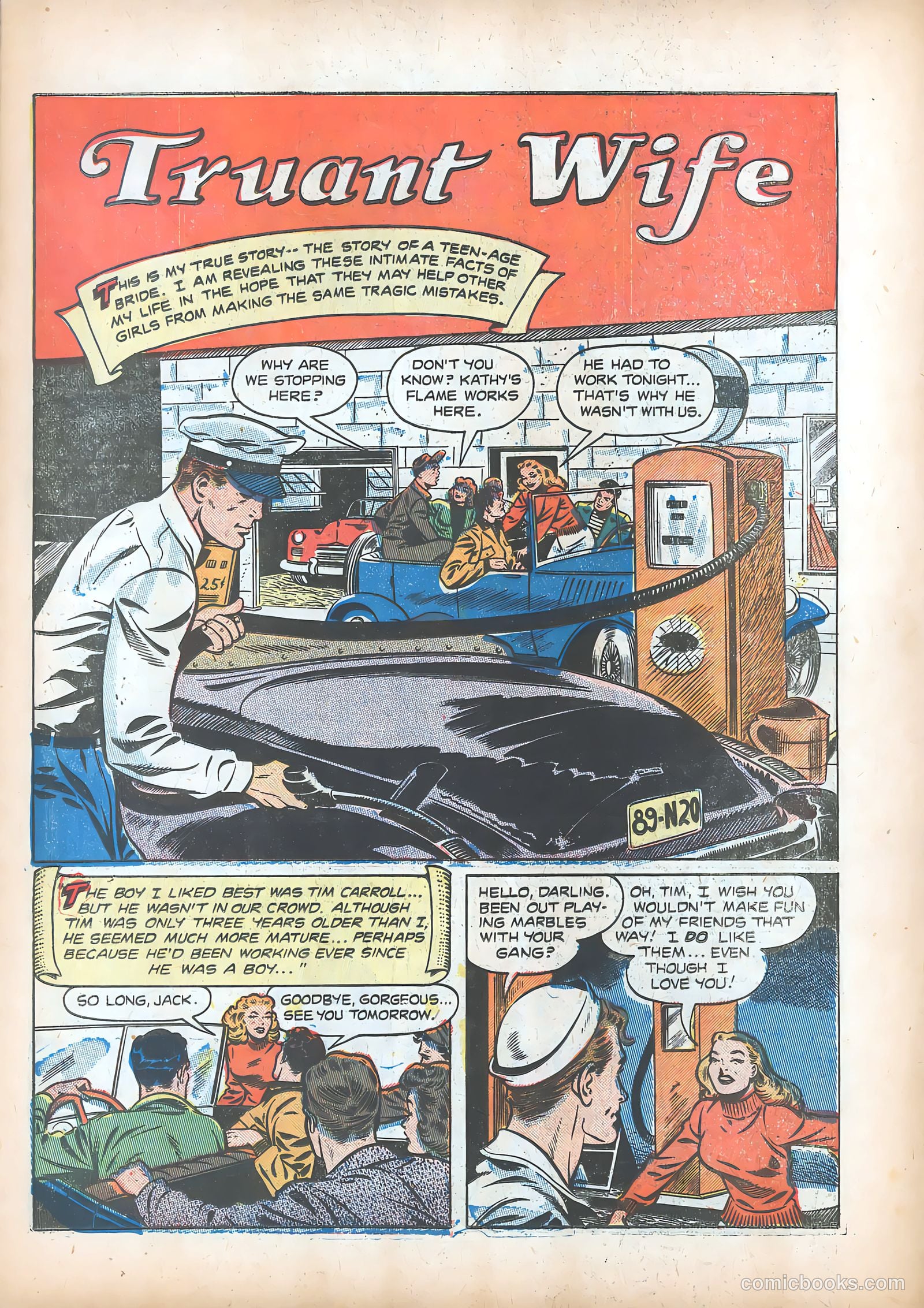 Pictorial Romances #13 — page 3 of 36