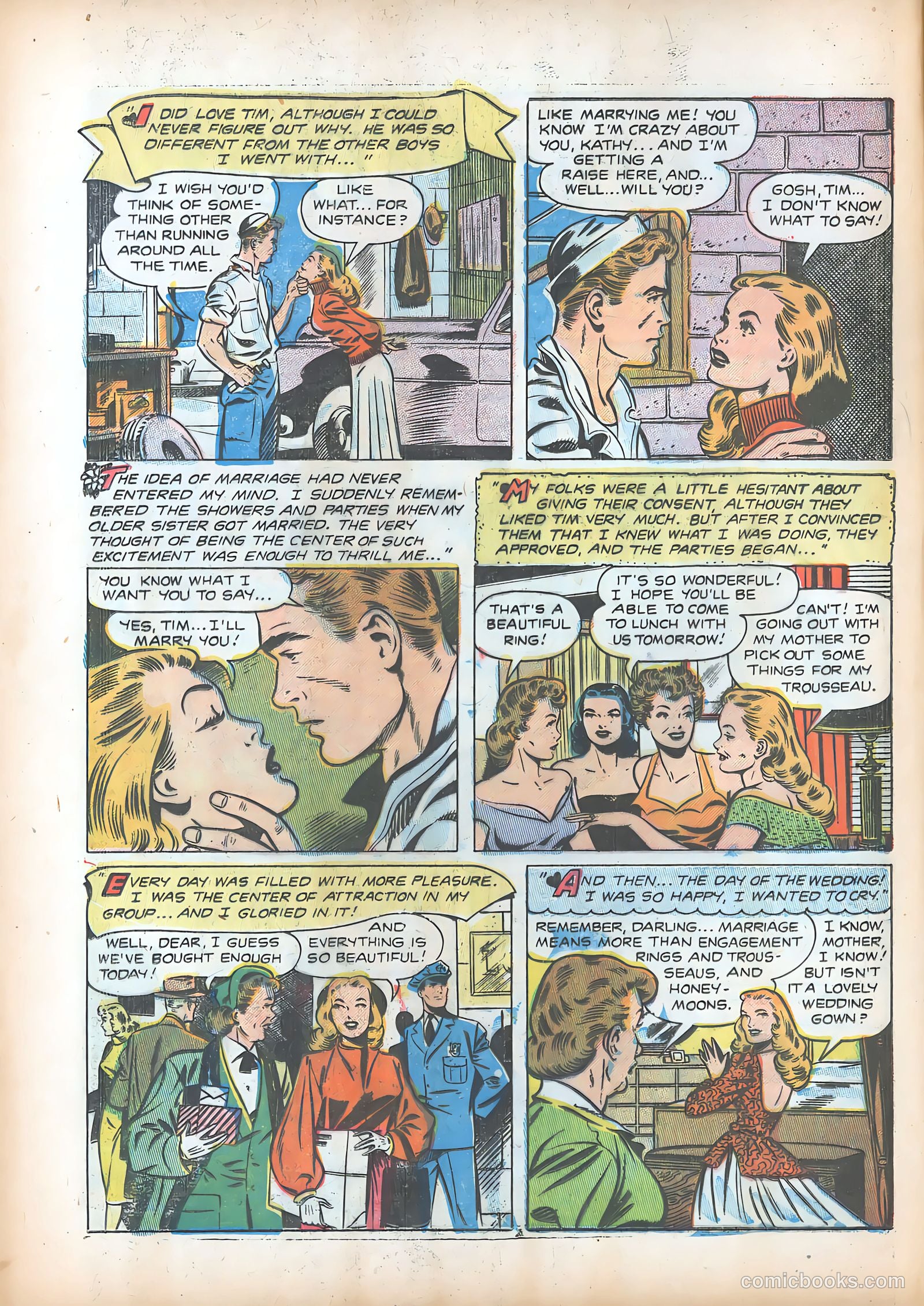 Pictorial Romances #13 — page 4 of 36