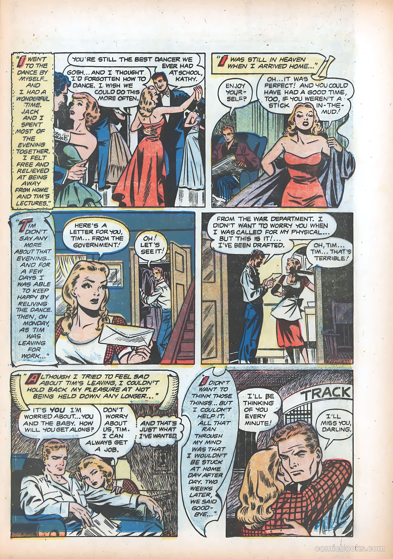 Pictorial Romances #13 — page 7 of 36