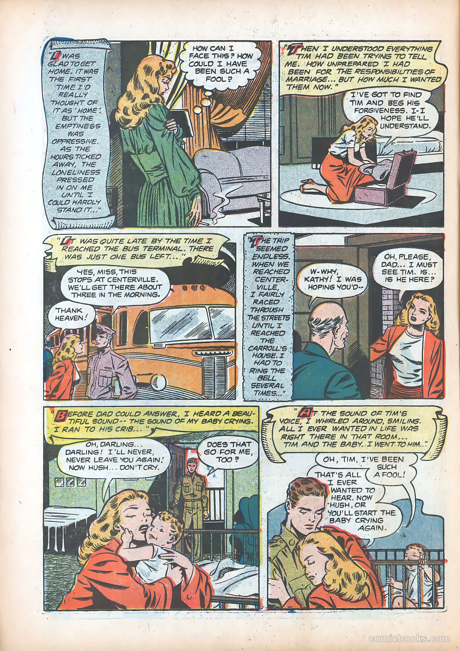 Pictorial Romances #13 — page 10 of 36