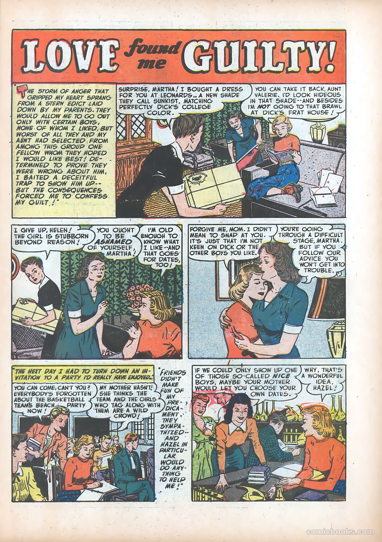 Pictorial Romances #13 — page 11 of 36