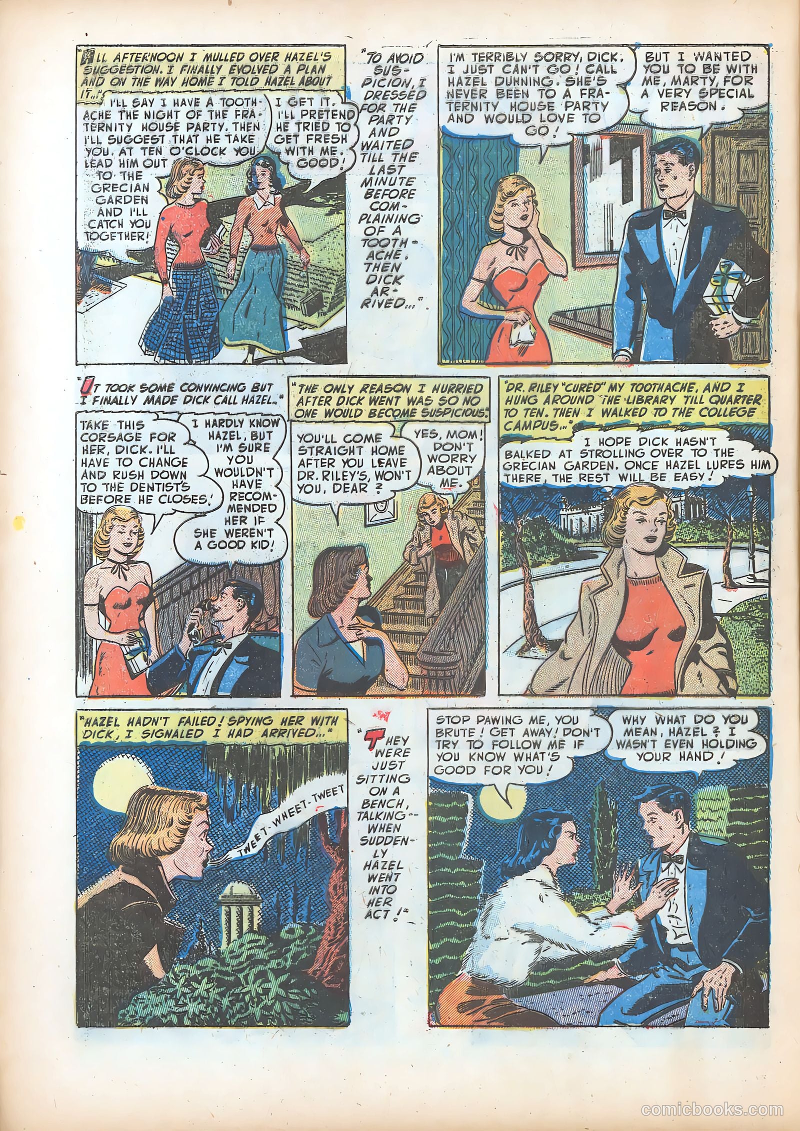 Pictorial Romances #13 — page 12 of 36