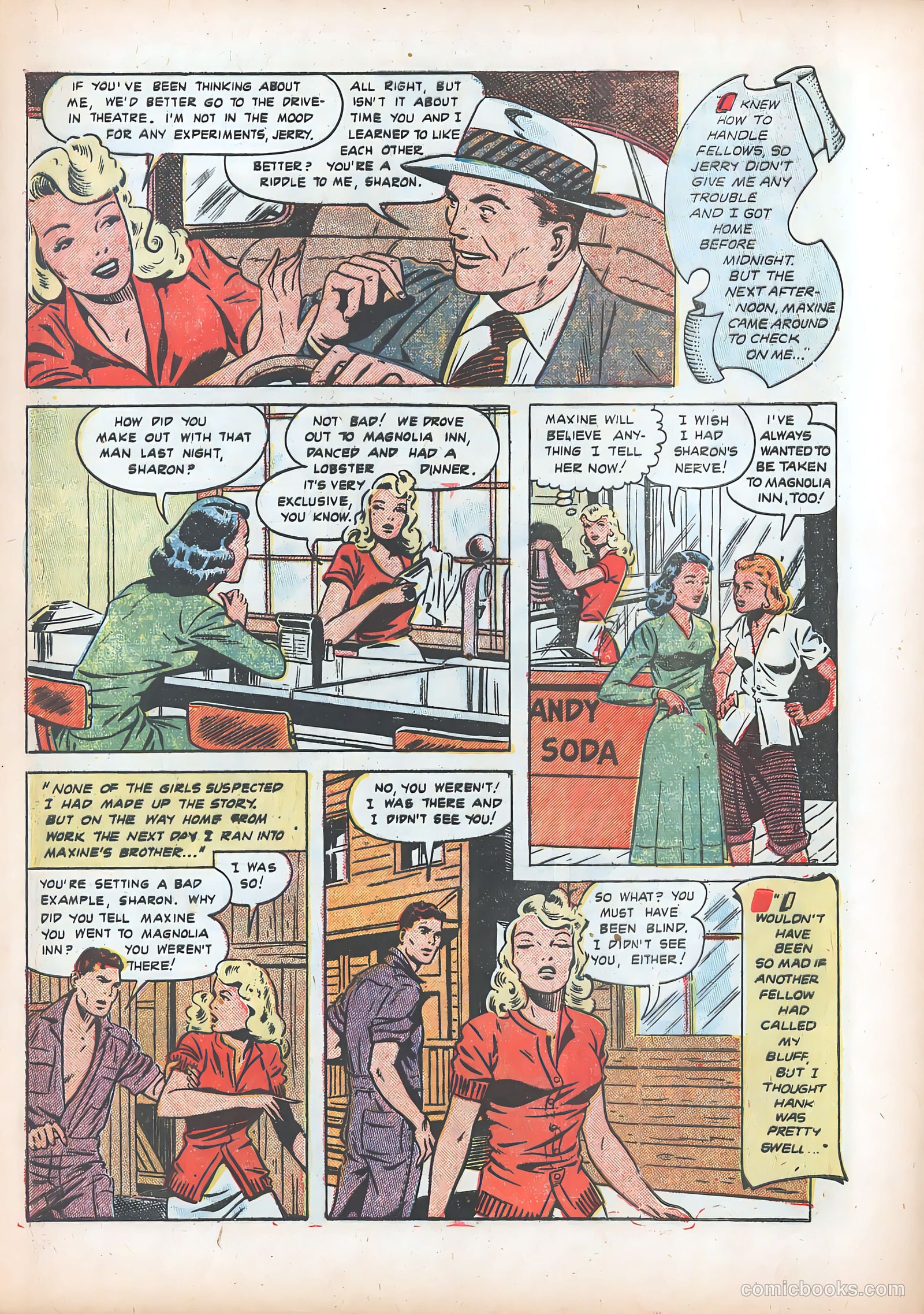 Pictorial Romances #13 — page 15 of 36