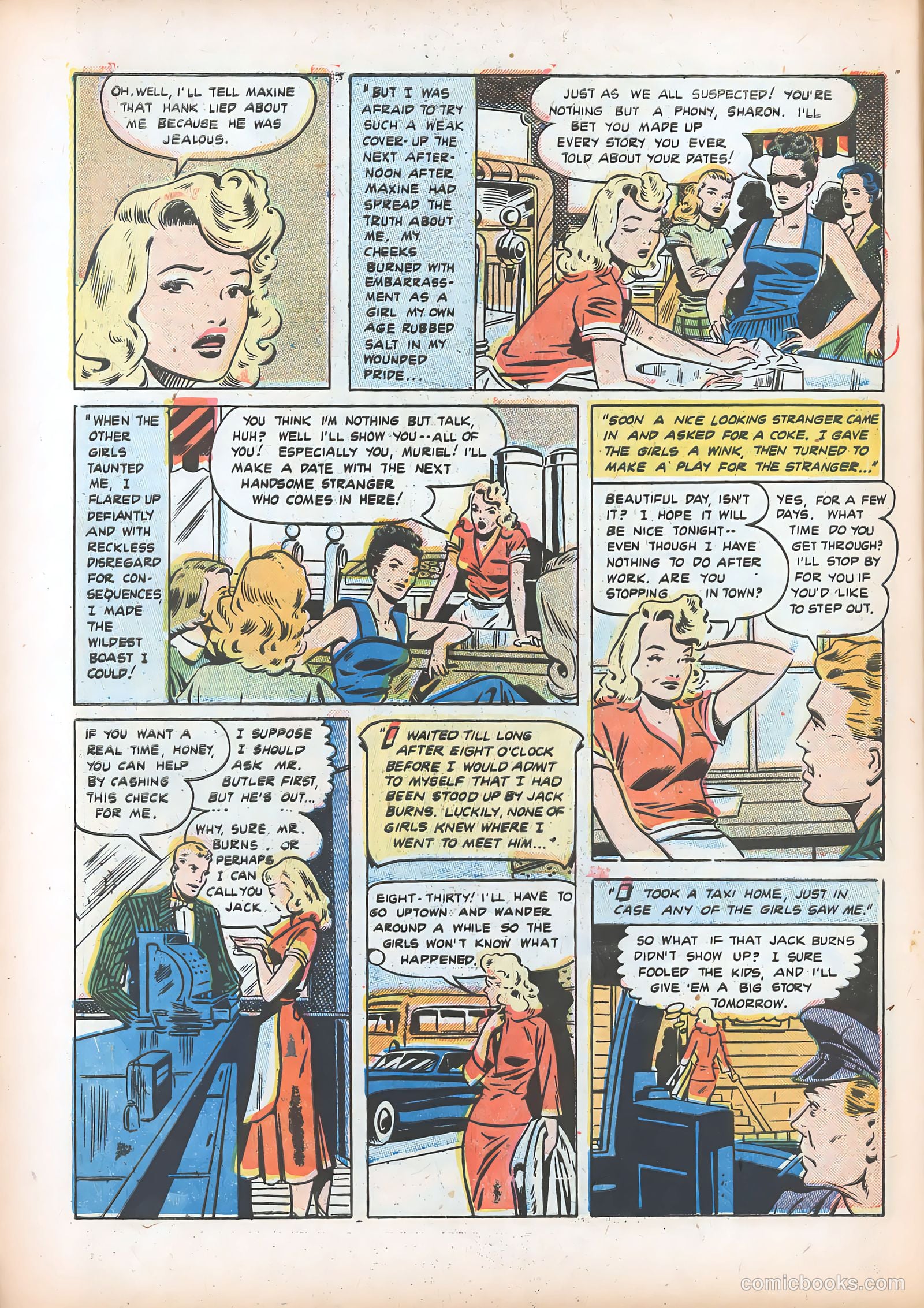 Pictorial Romances #13 — page 16 of 36