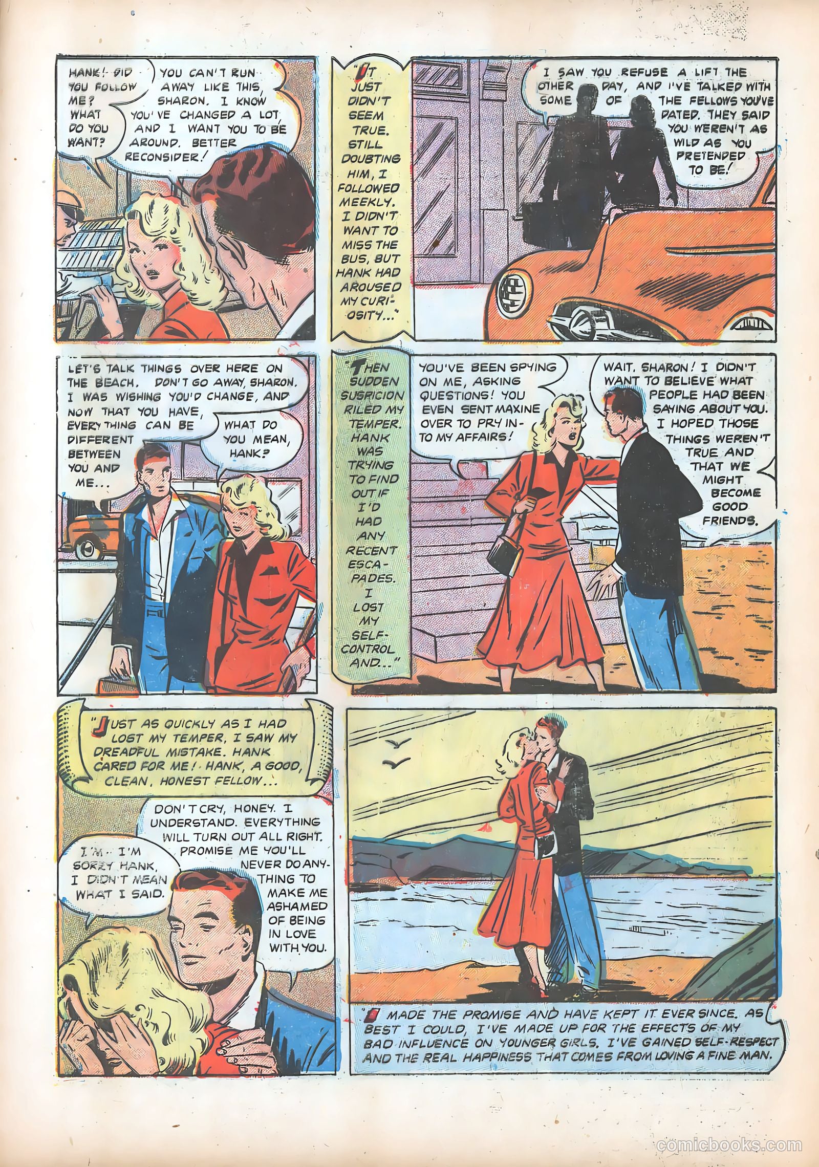 Pictorial Romances #13 — page 20 of 36