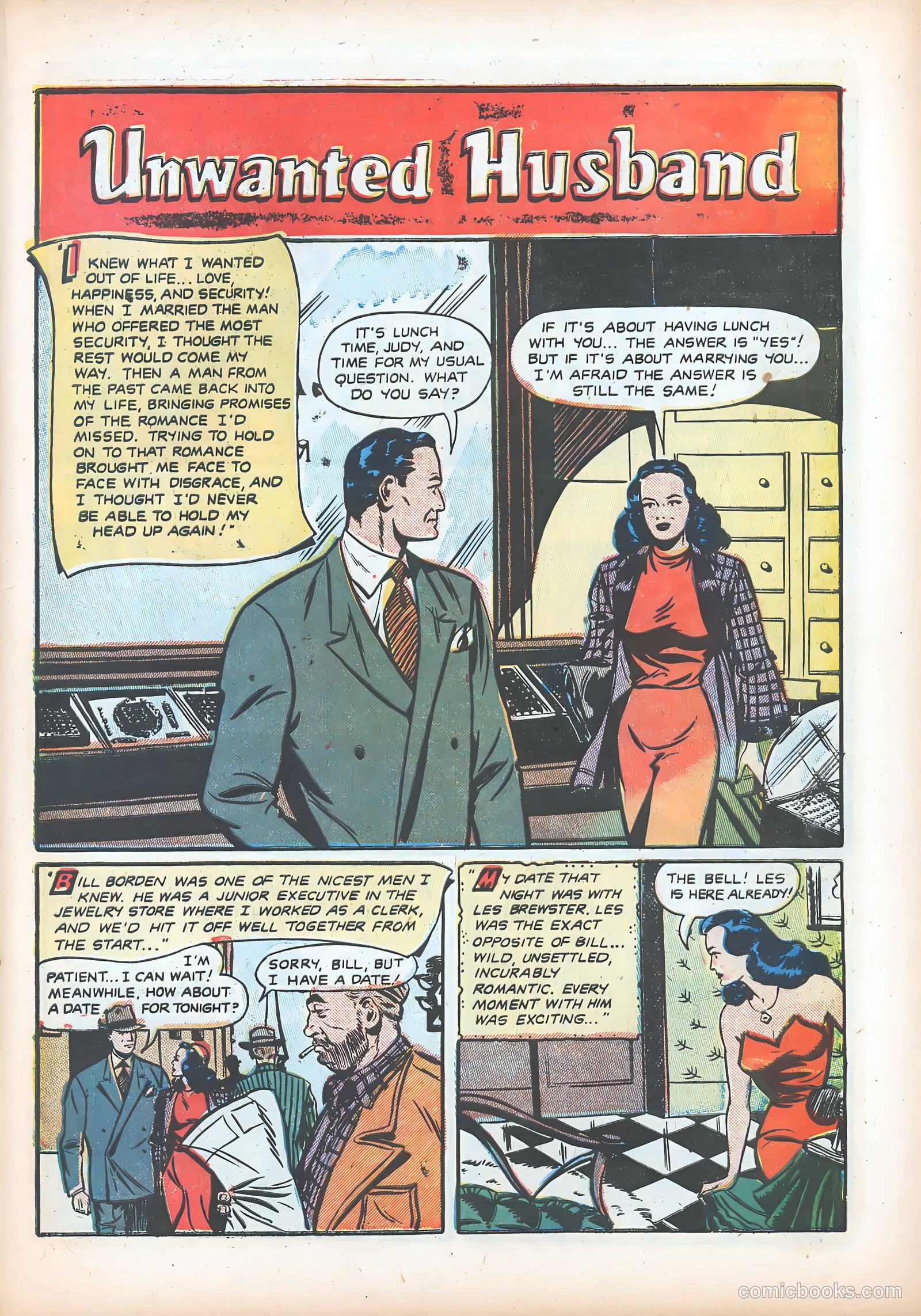 Pictorial Romances #13 — page 21 of 36