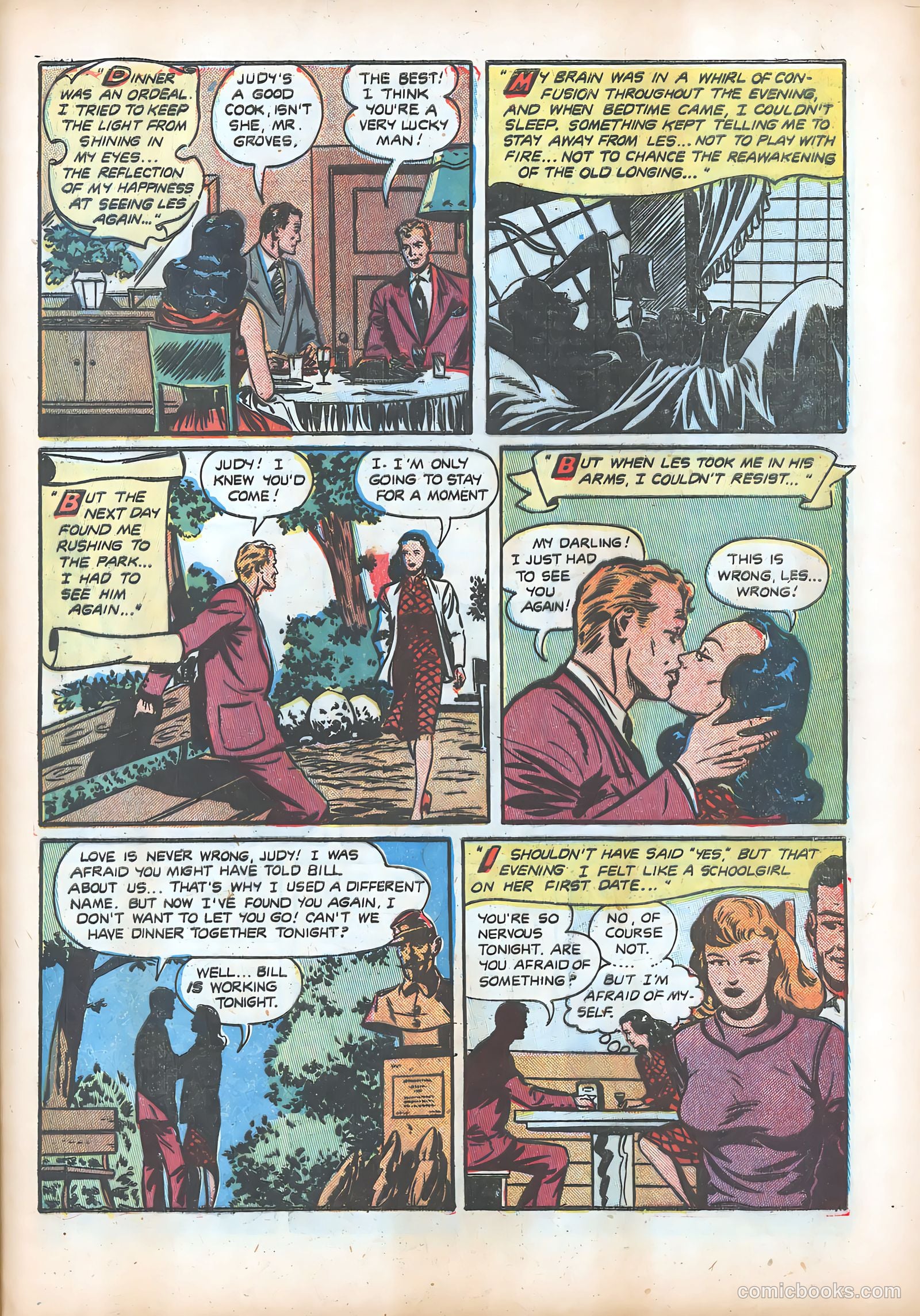 Pictorial Romances #13 — page 25 of 36