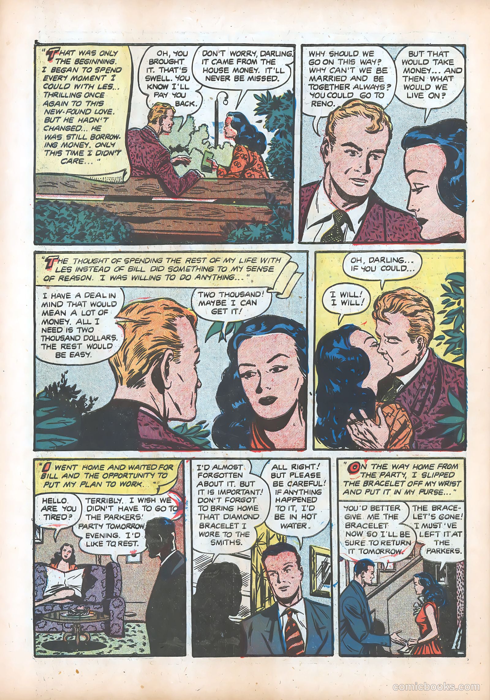 Pictorial Romances #13 — page 26 of 36