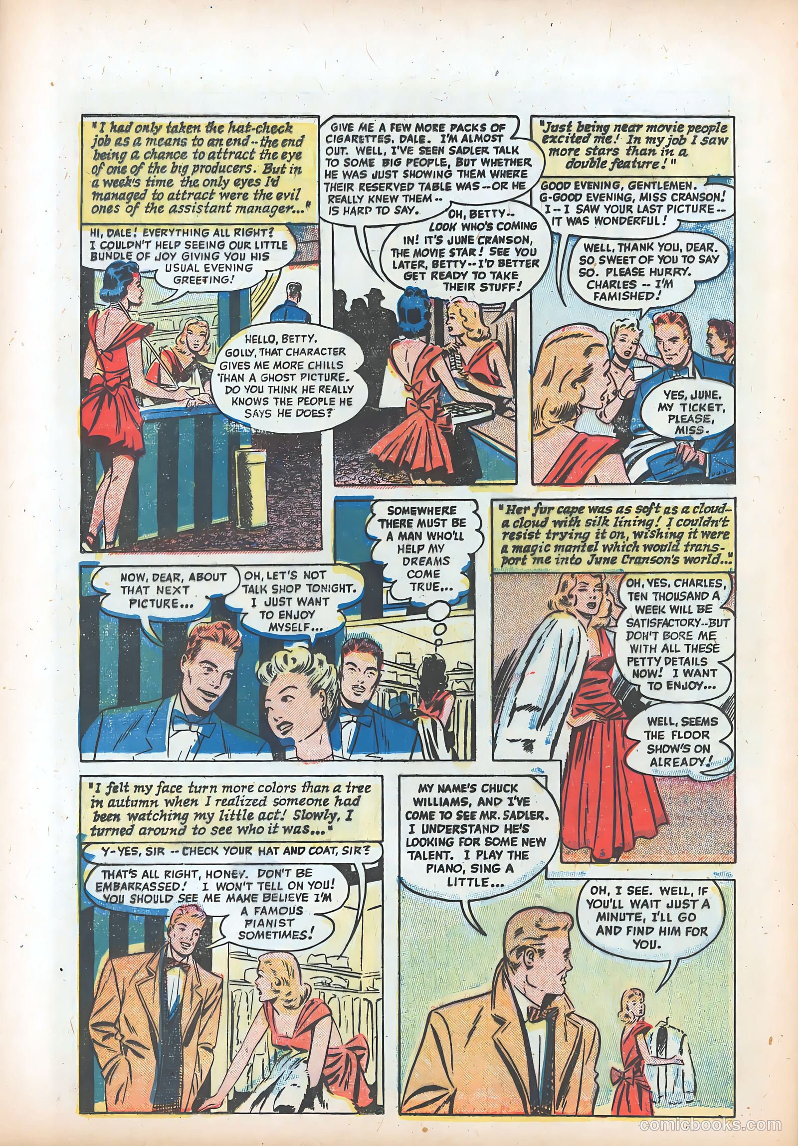 Pictorial Romances #13 — page 30 of 36