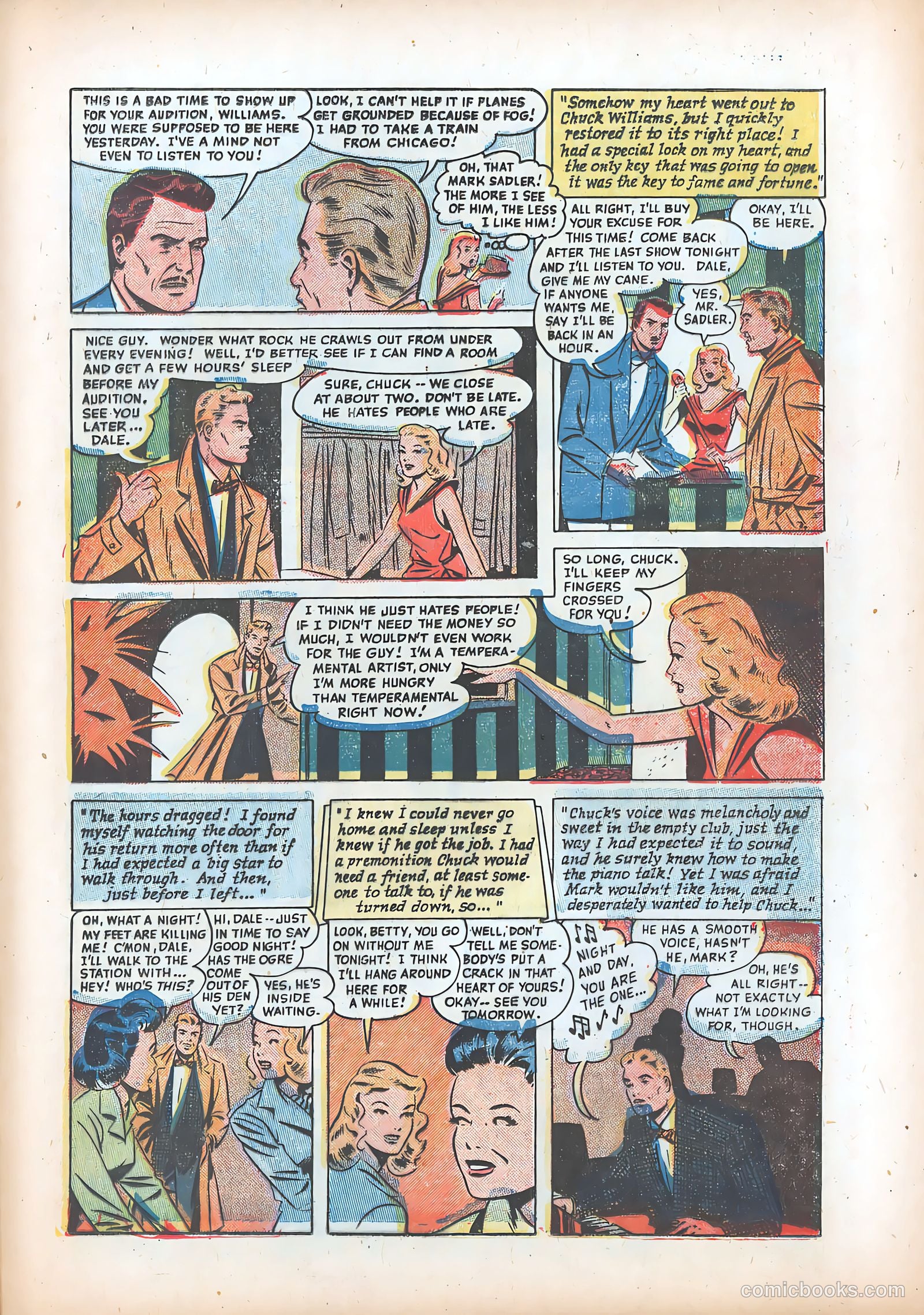 Pictorial Romances #13 — page 31 of 36