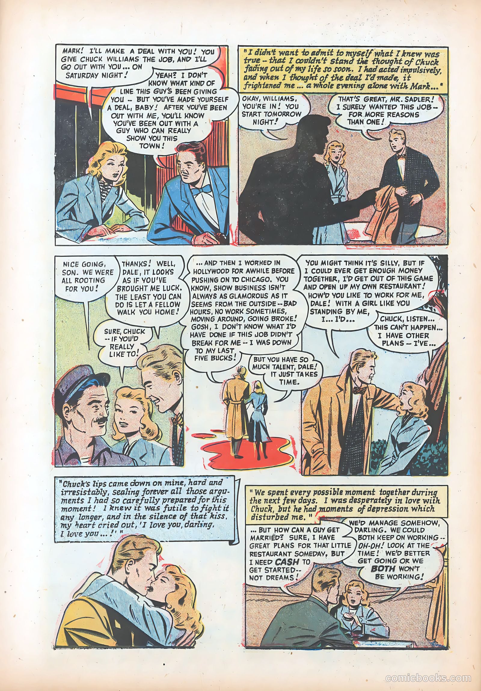 Pictorial Romances #13 — page 32 of 36