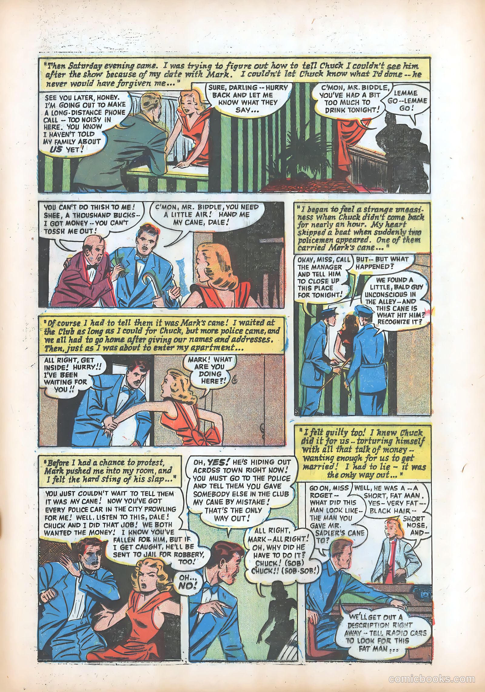 Pictorial Romances #13 — page 33 of 36