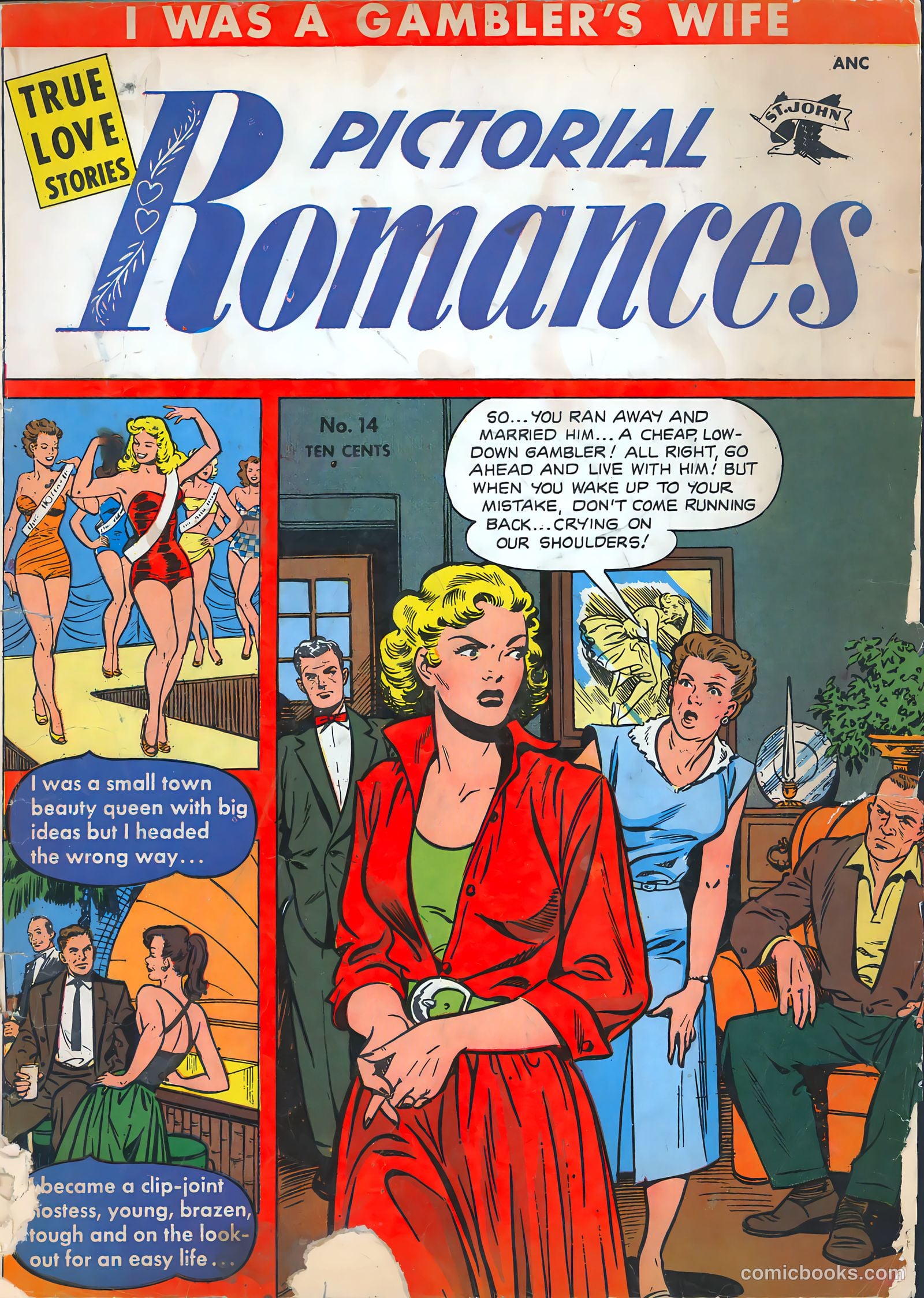 Pictorial Romances #14 — page 1 of 36
