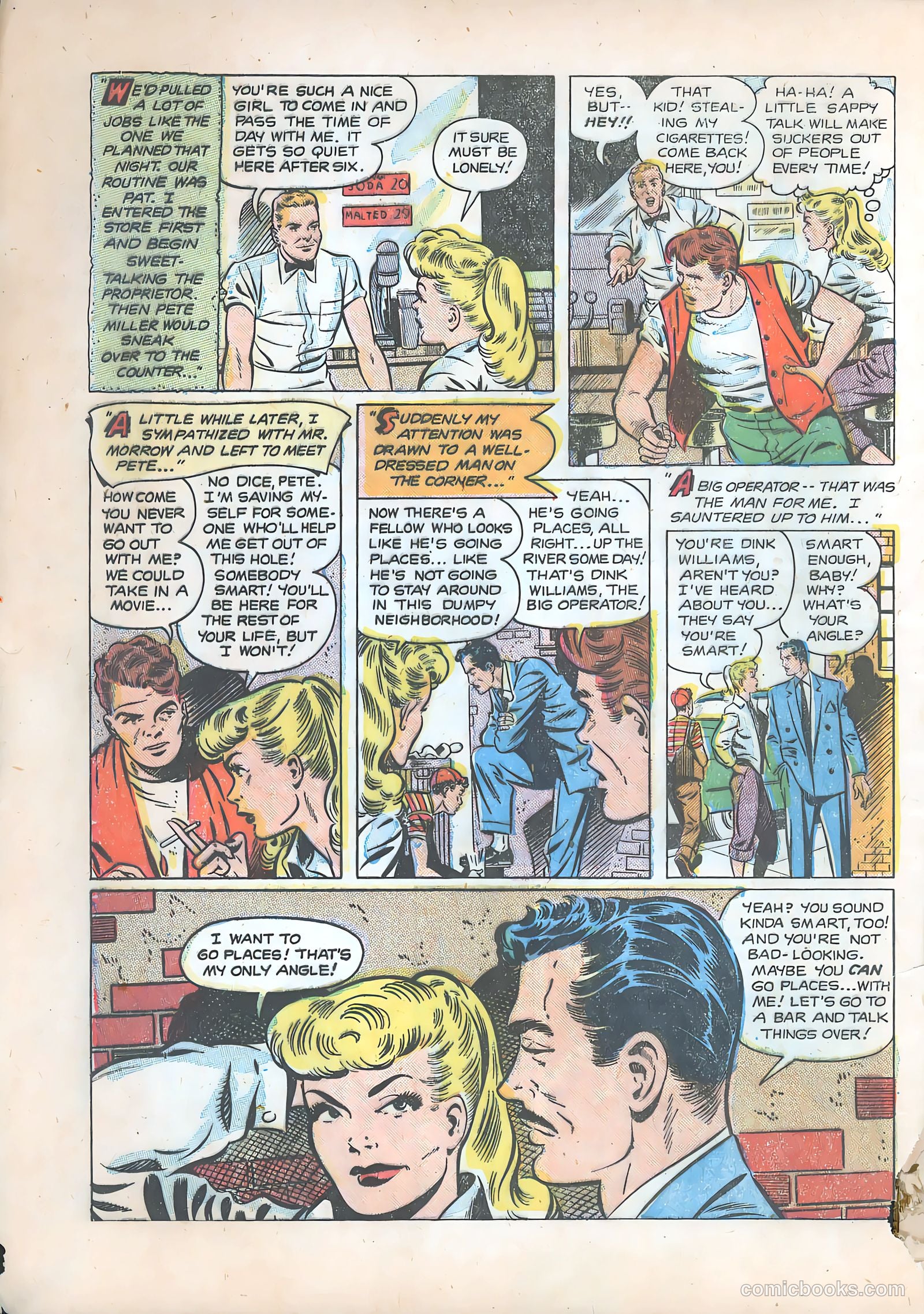Pictorial Romances #14 — page 4 of 36