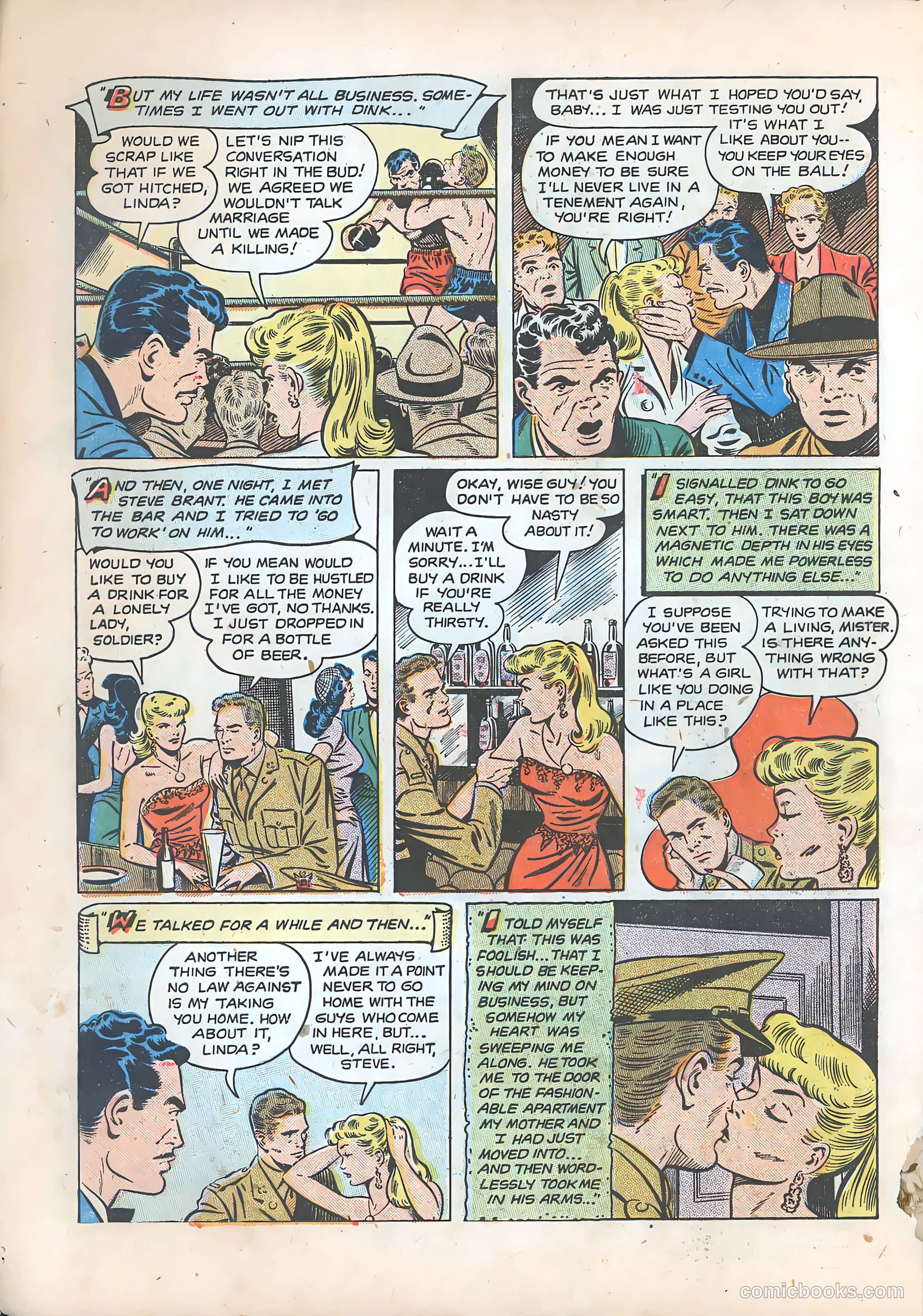 Pictorial Romances #14 — page 6 of 36