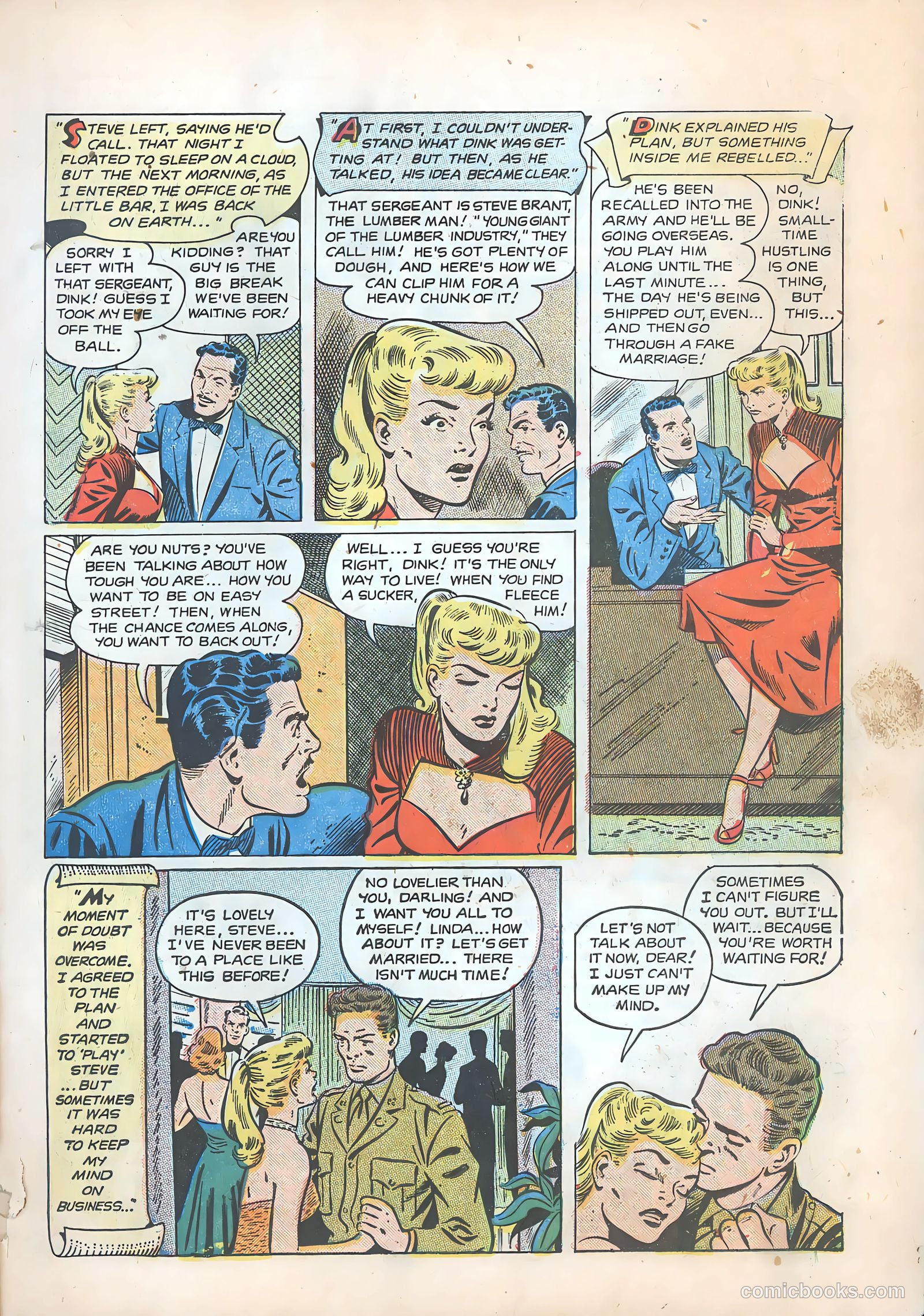 Pictorial Romances #14 — page 7 of 36
