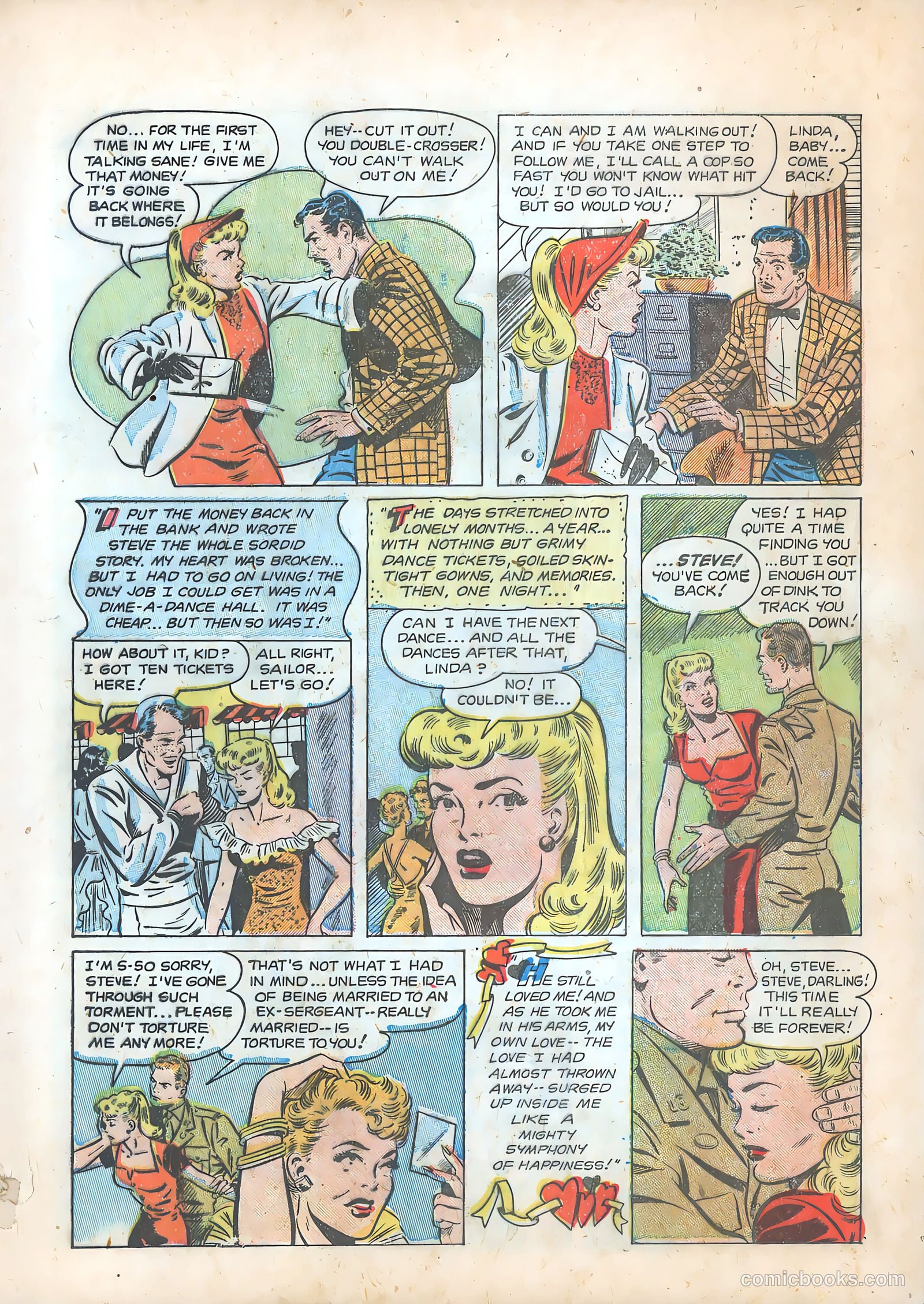 Pictorial Romances #14 — page 9 of 36