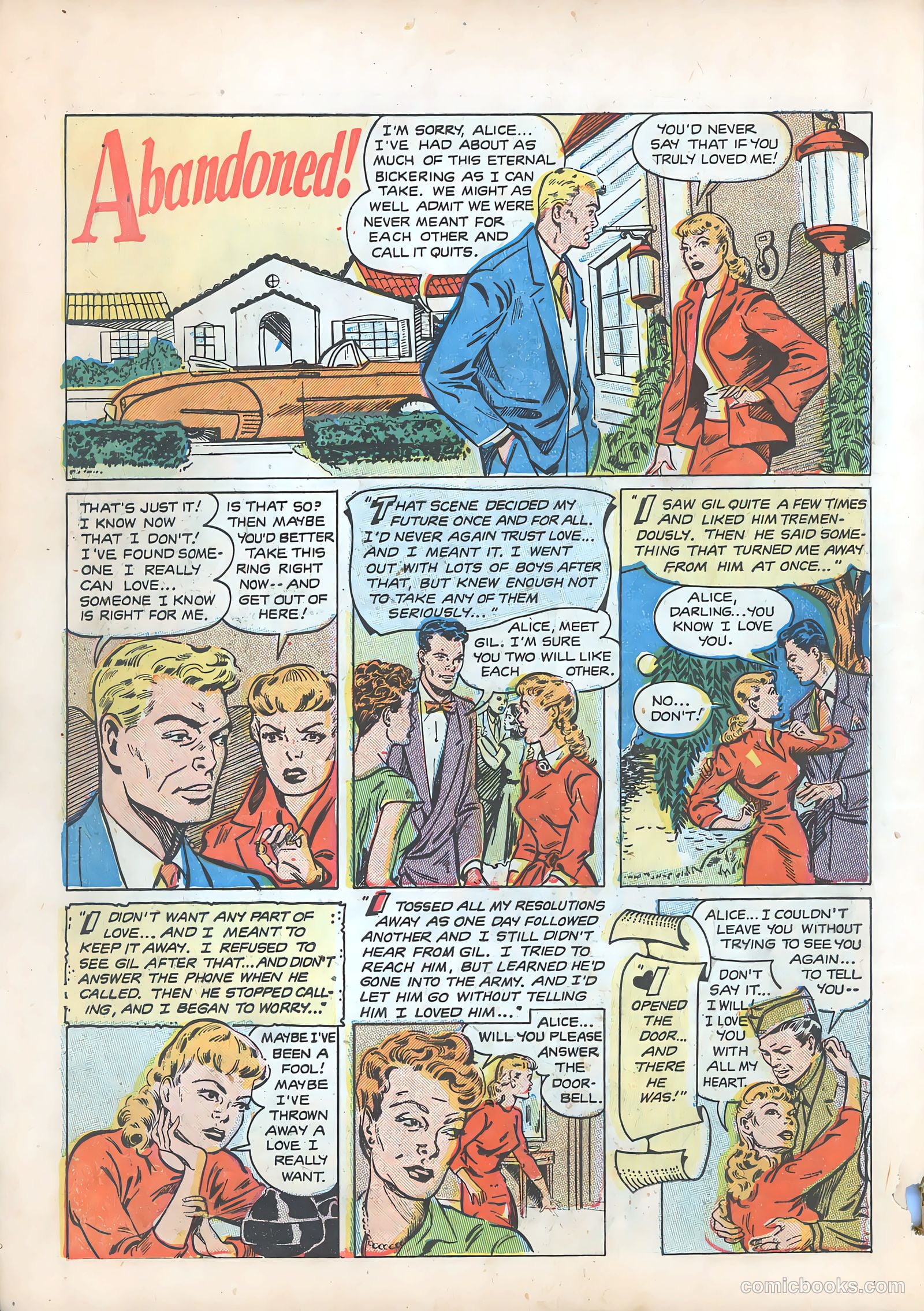 Pictorial Romances #14 — page 10 of 36