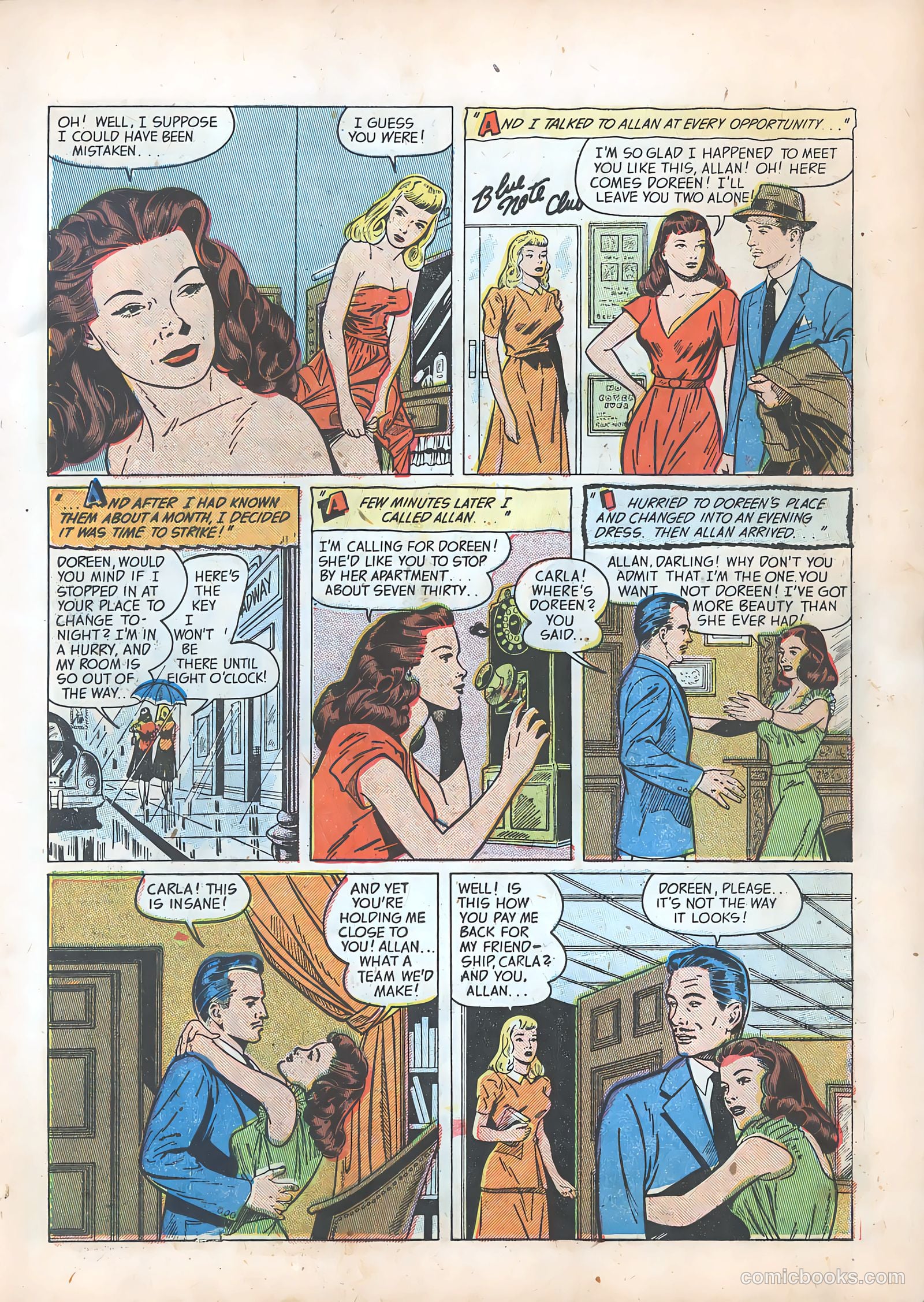 Pictorial Romances #14 — page 15 of 36